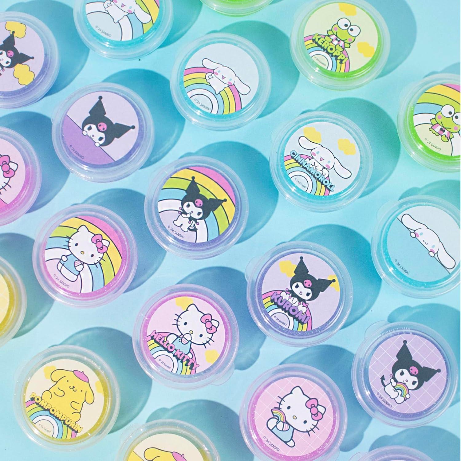 Conjunto de Slime Hello Kitty 25 Paquetes Aromatizados 28g