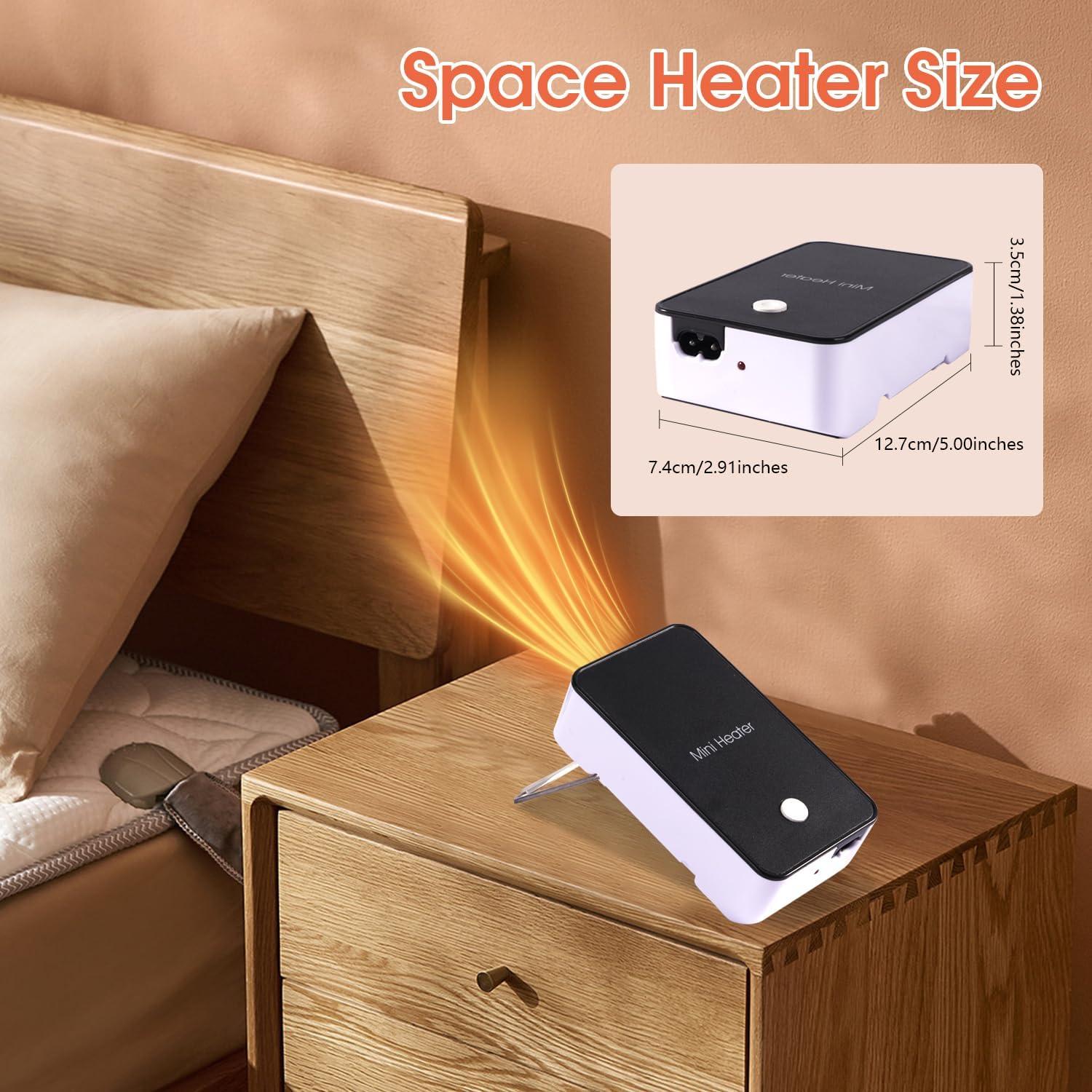 Calentador Eléctrico Portátil BIVASMWATH 250W Negro