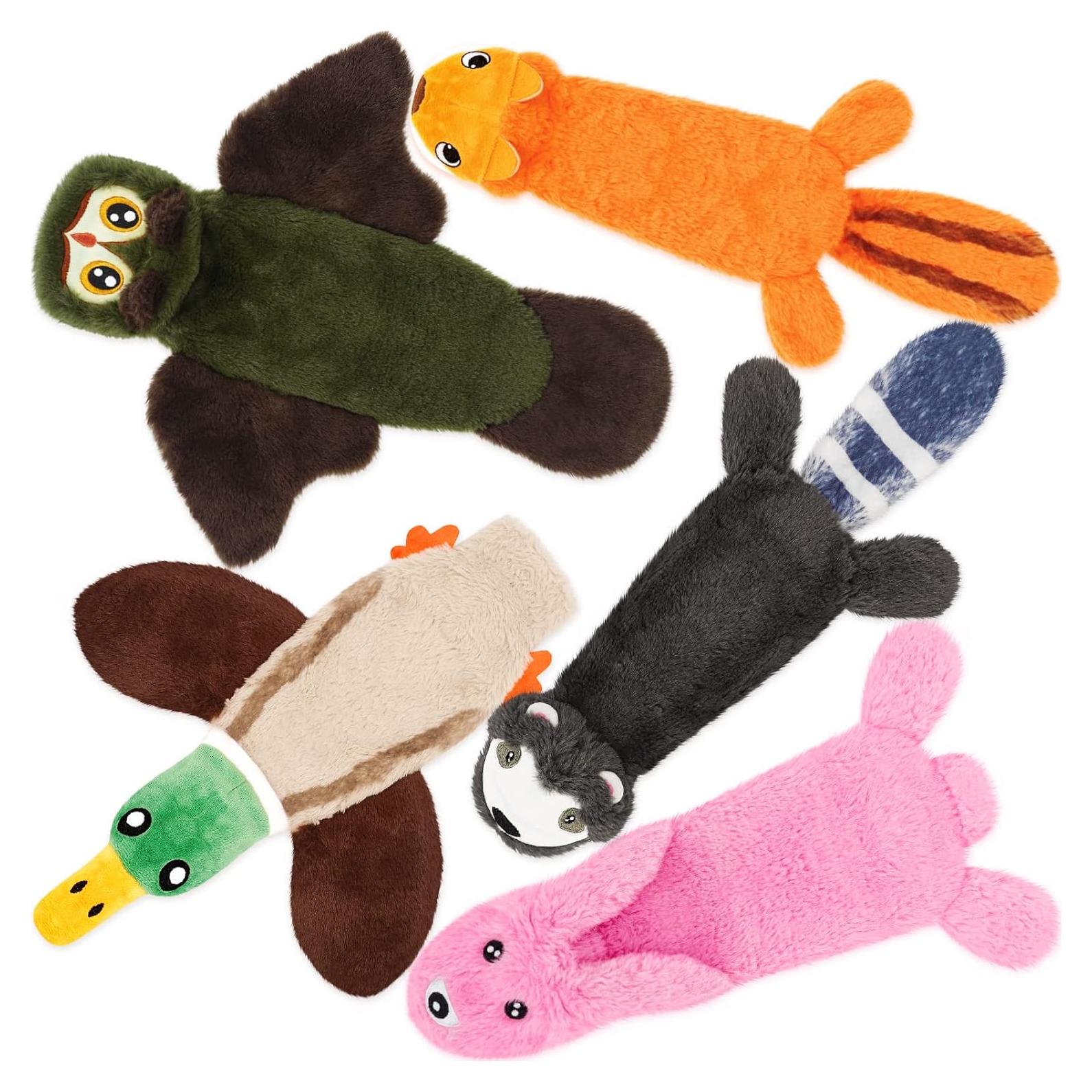 Juguetes Squeaky para Perros FIREOR - Juego de 5 Piezas