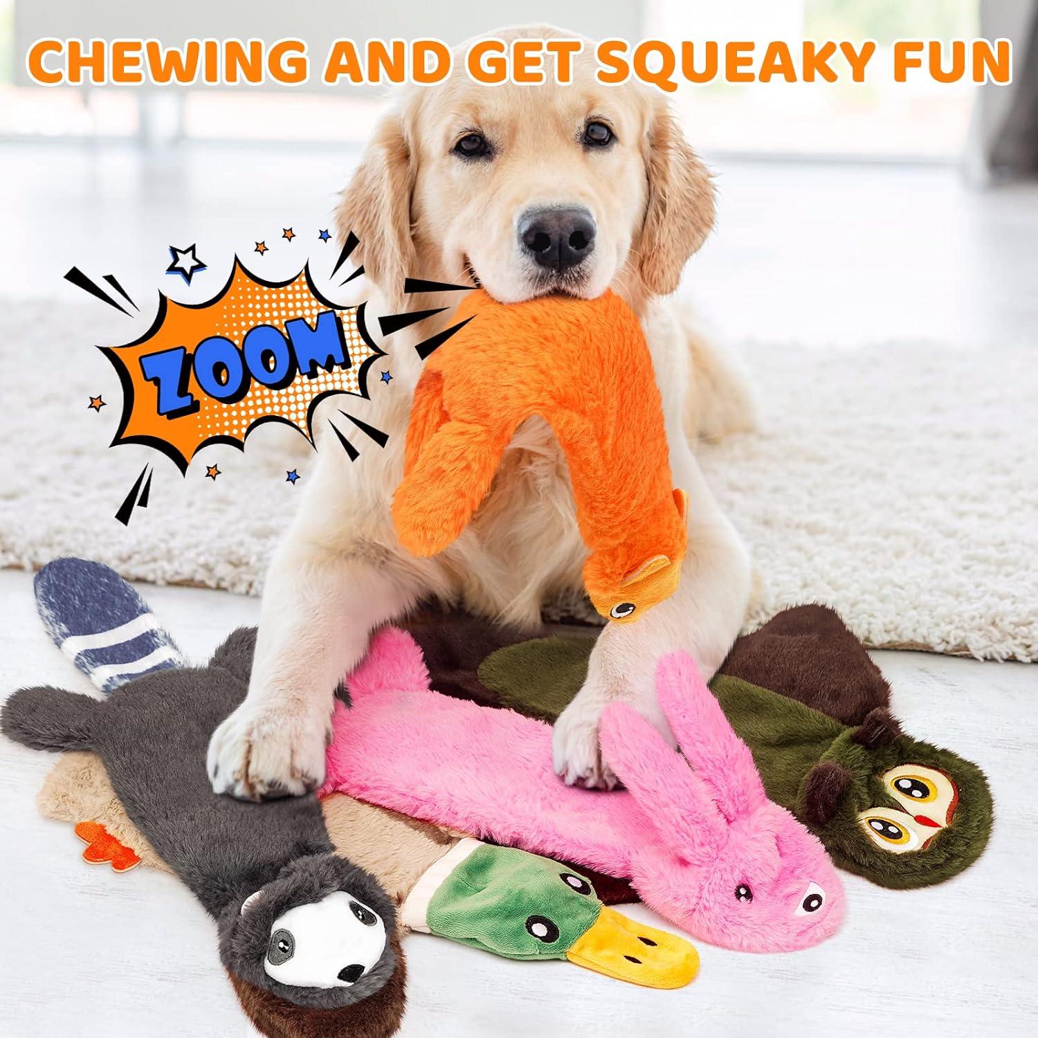 Juguetes Squeaky para Perros FIREOR - Juego de 5 Piezas