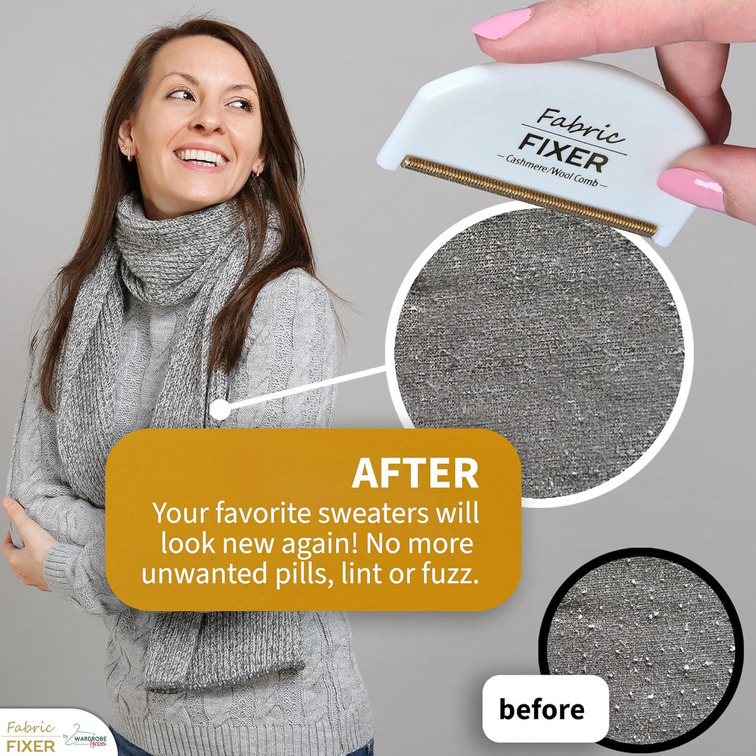 Peine Desfuzzador Manual para Suéteres de Cachemira Hackers de Armario