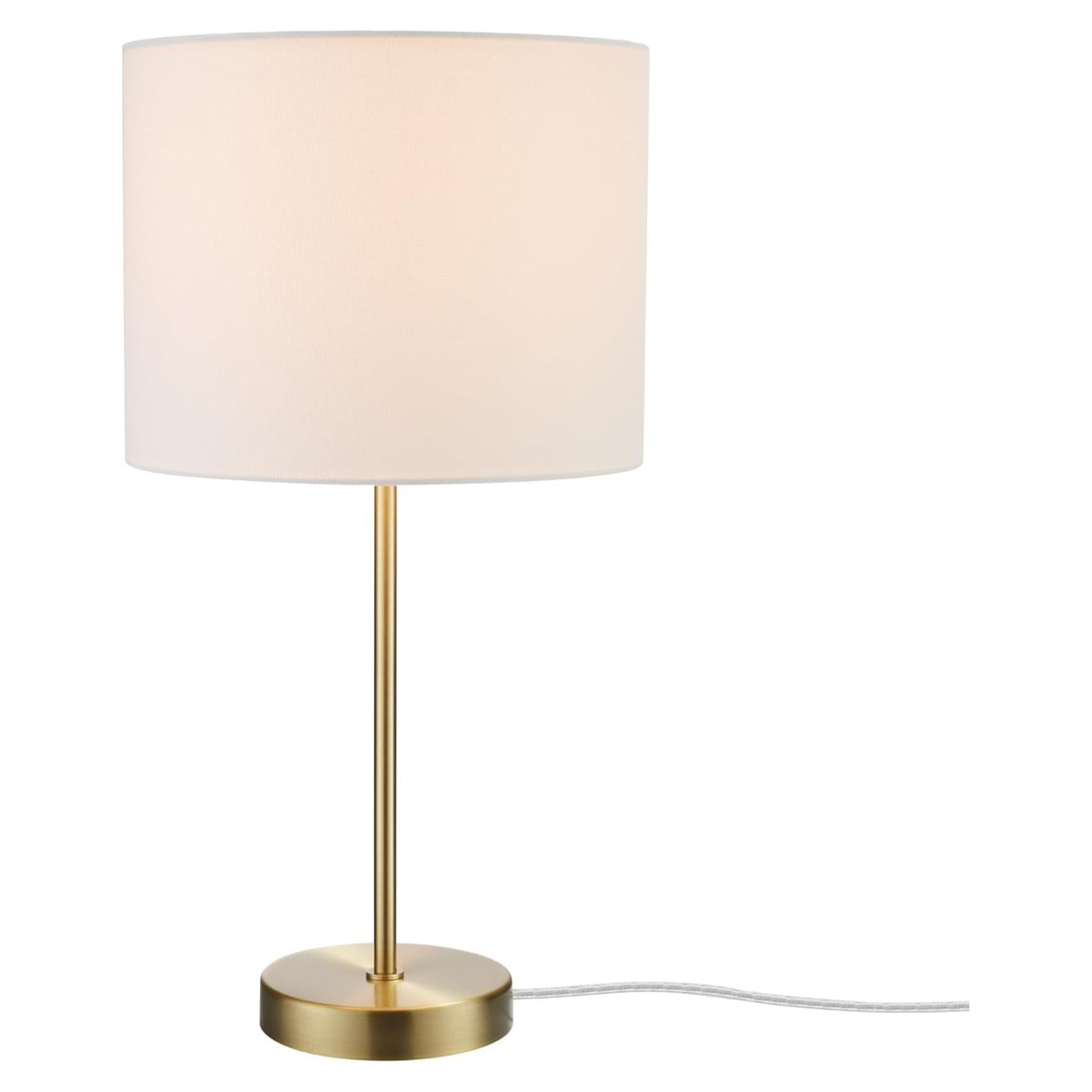 Lámpara de Mesa GLOBE Electric Versa 48.26 cm Oro Mate