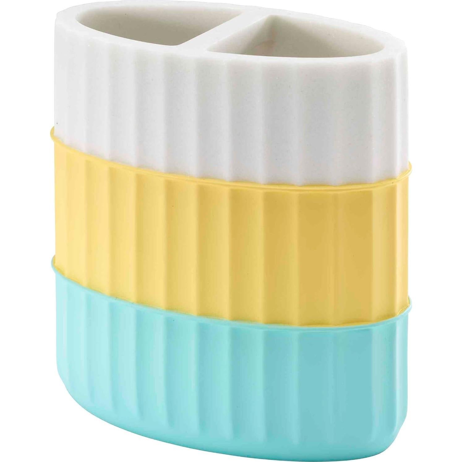 Juego de baño IZOD 2 piezas resina Aqua moderno