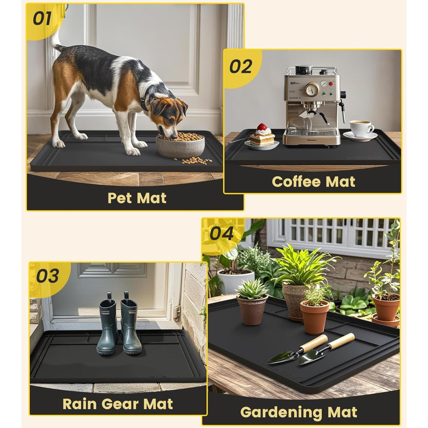 Alfombrilla para Fregadero Wohbay 86.4x55.9cm Silicona Impermeable