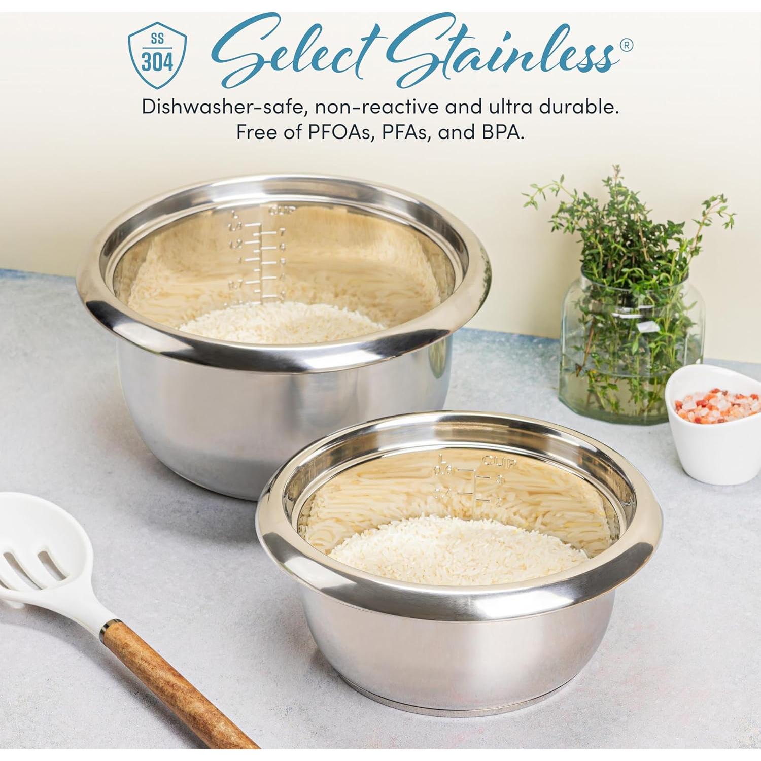 Cocedor de Arroz Aroma ARC-753SGR Acero Inoxidable 6 Tazas