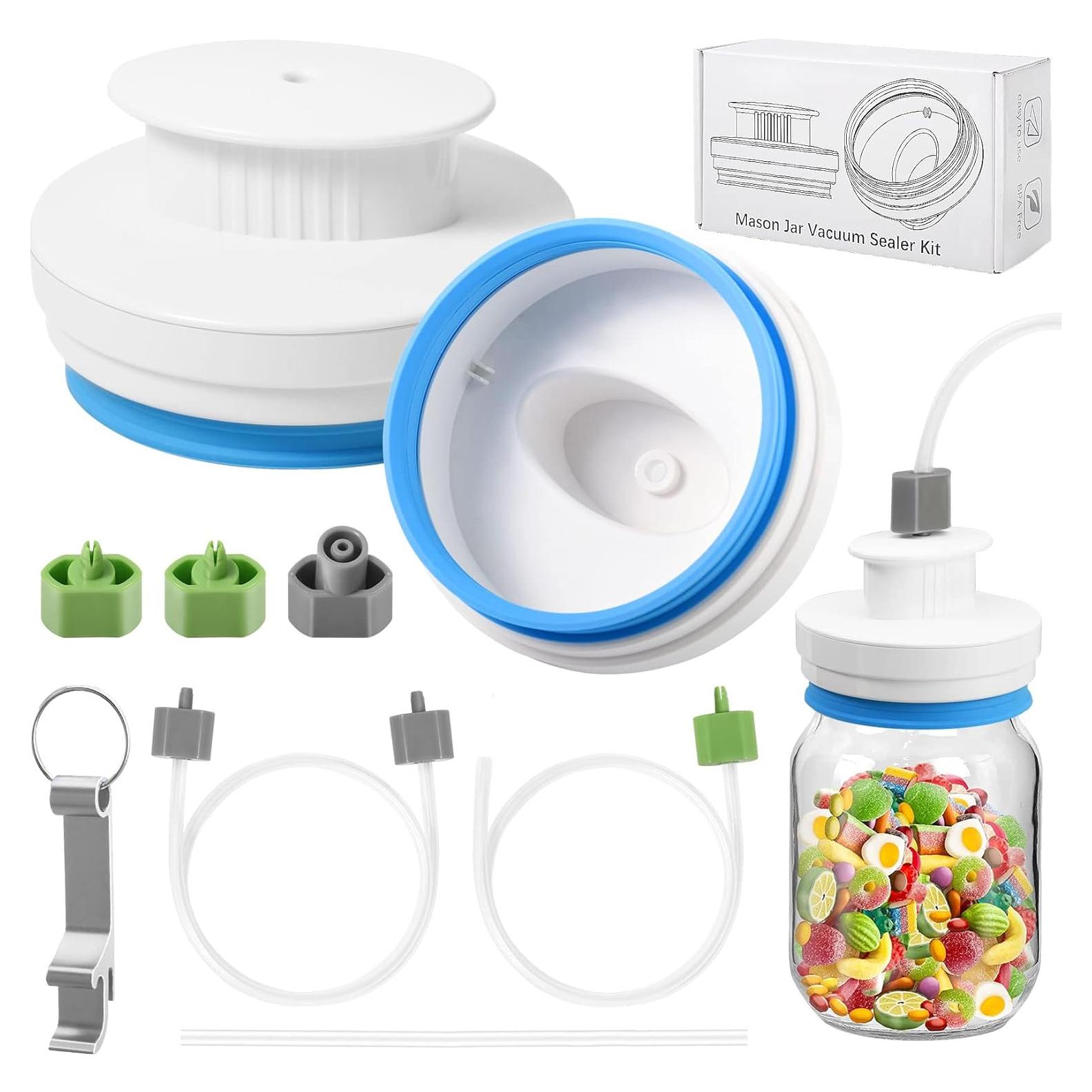 Kit Sellador de Tarros Mason Afontoto - Compatible con FoodSaver