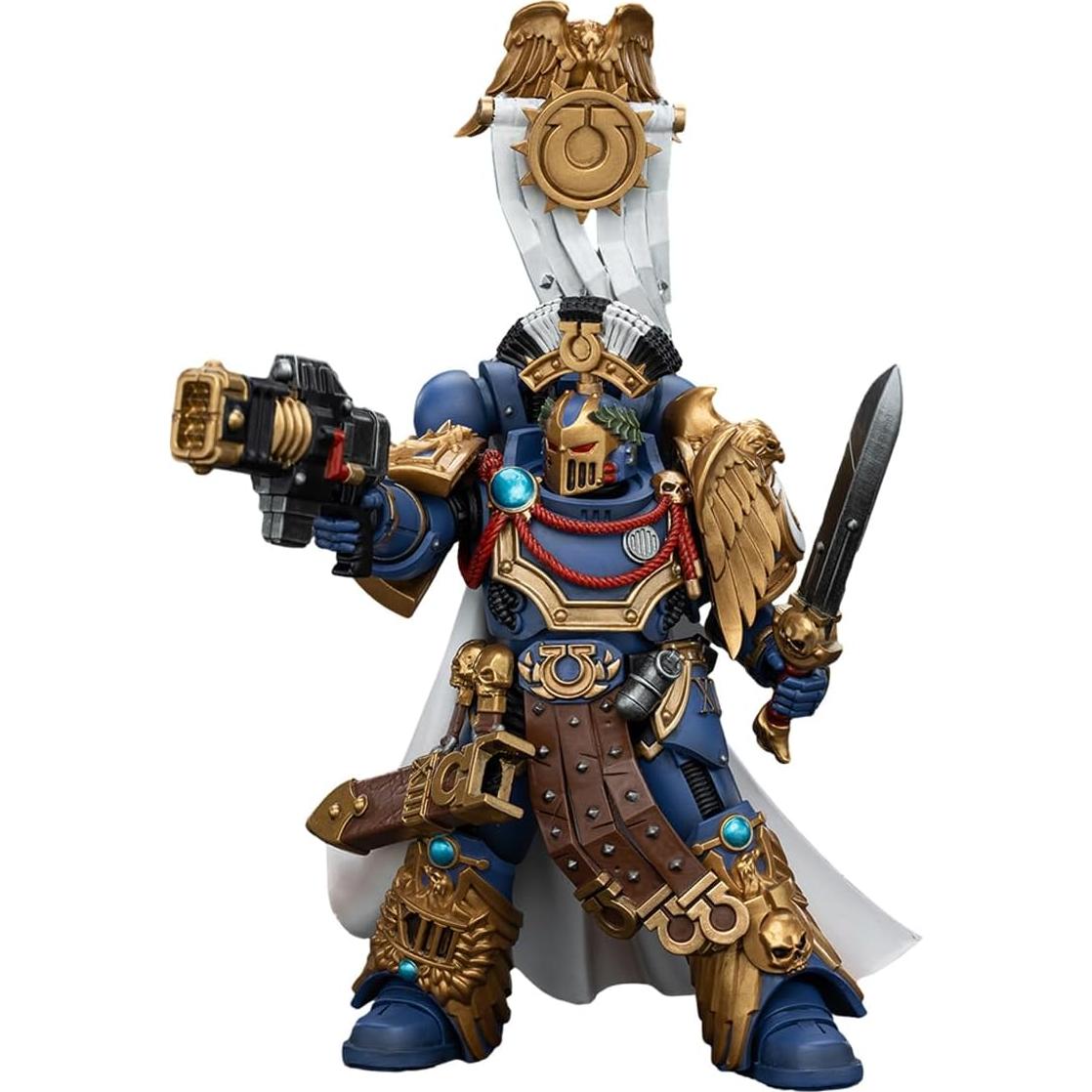 Figura de Acción JOYTOY Warhammer 1/18 Ultramarines Praetor