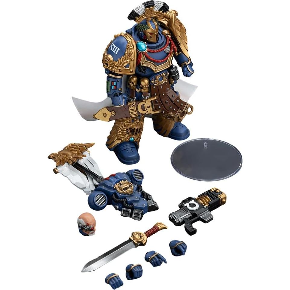 Figura de Acción JOYTOY Warhammer 1/18 Ultramarines Praetor