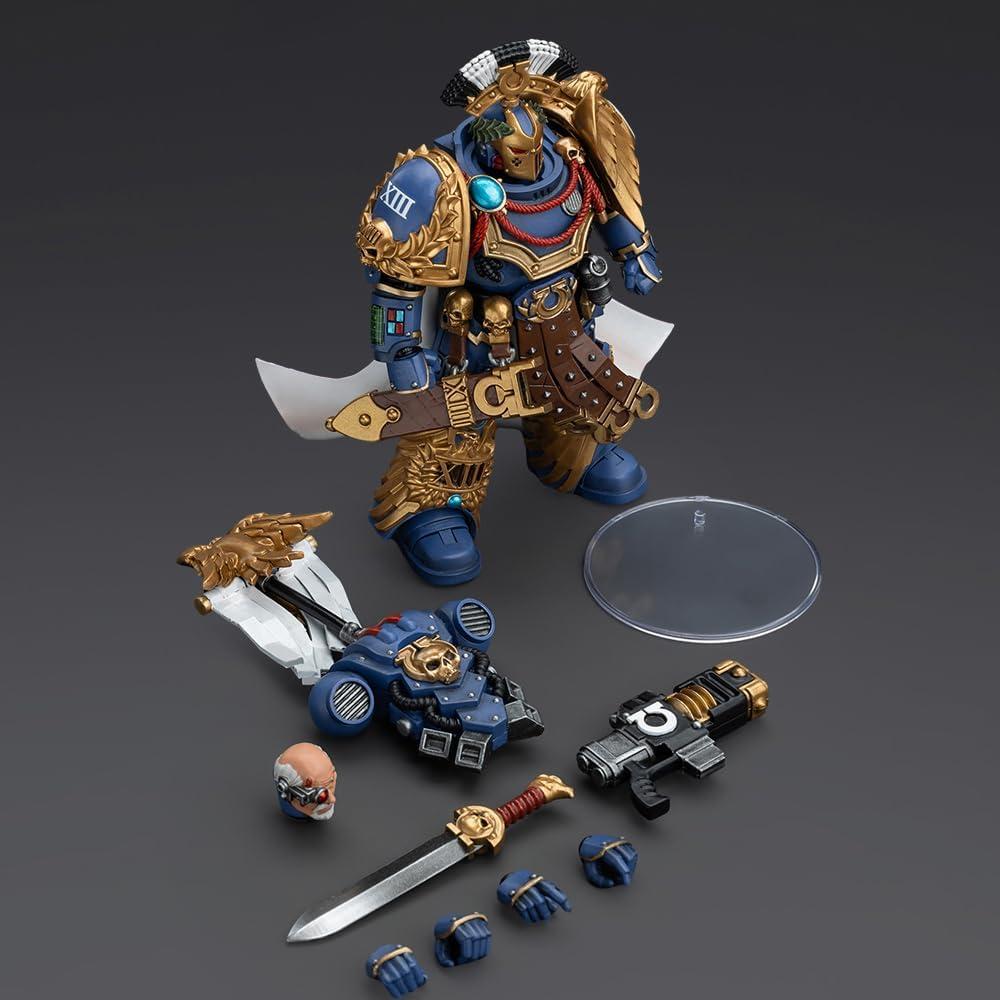 Figura de Acción JOYTOY Warhammer 1/18 Ultramarines Praetor