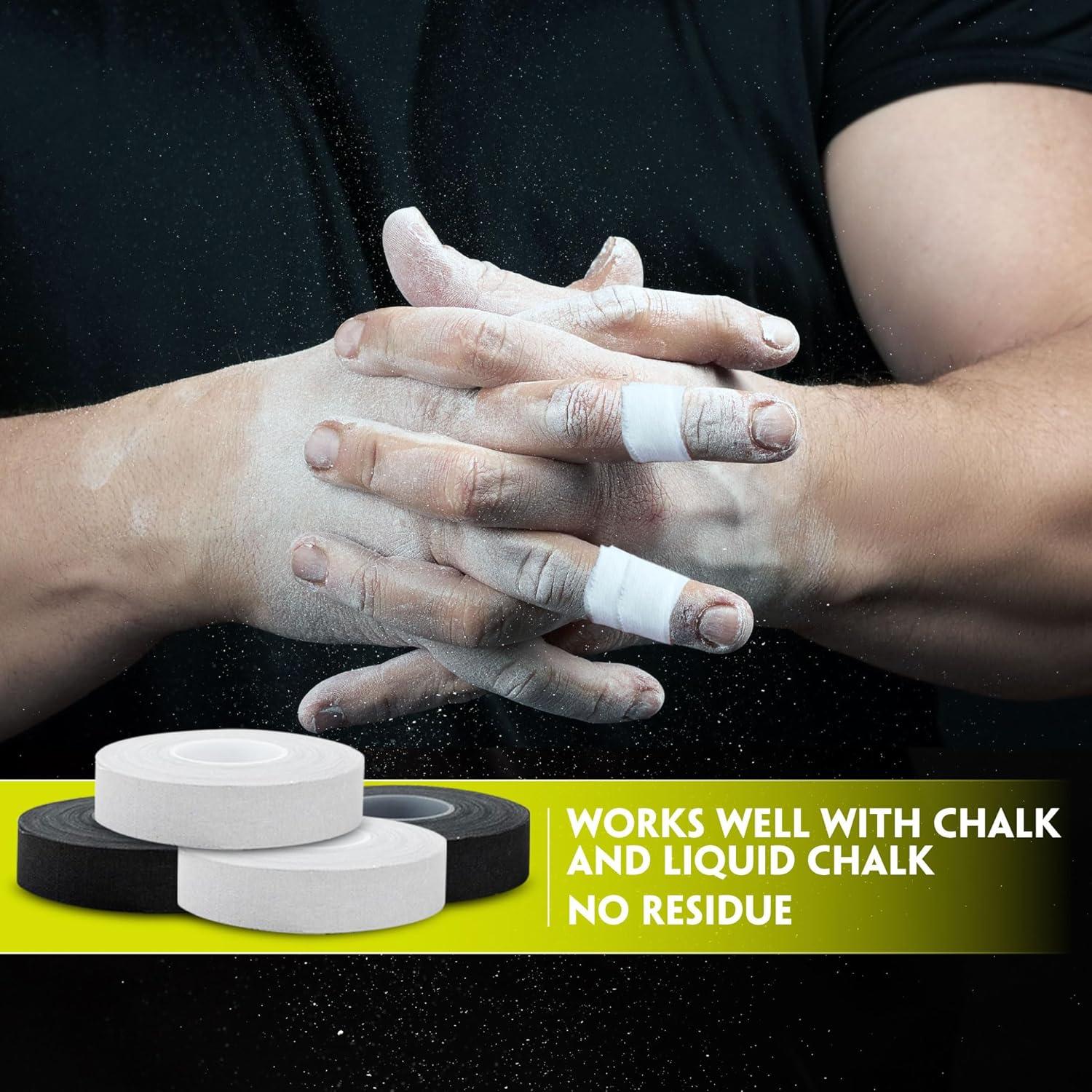 Cinta para Dedos EAGLES 2 Paquete 1.27 cm x 9.14 m Blanca