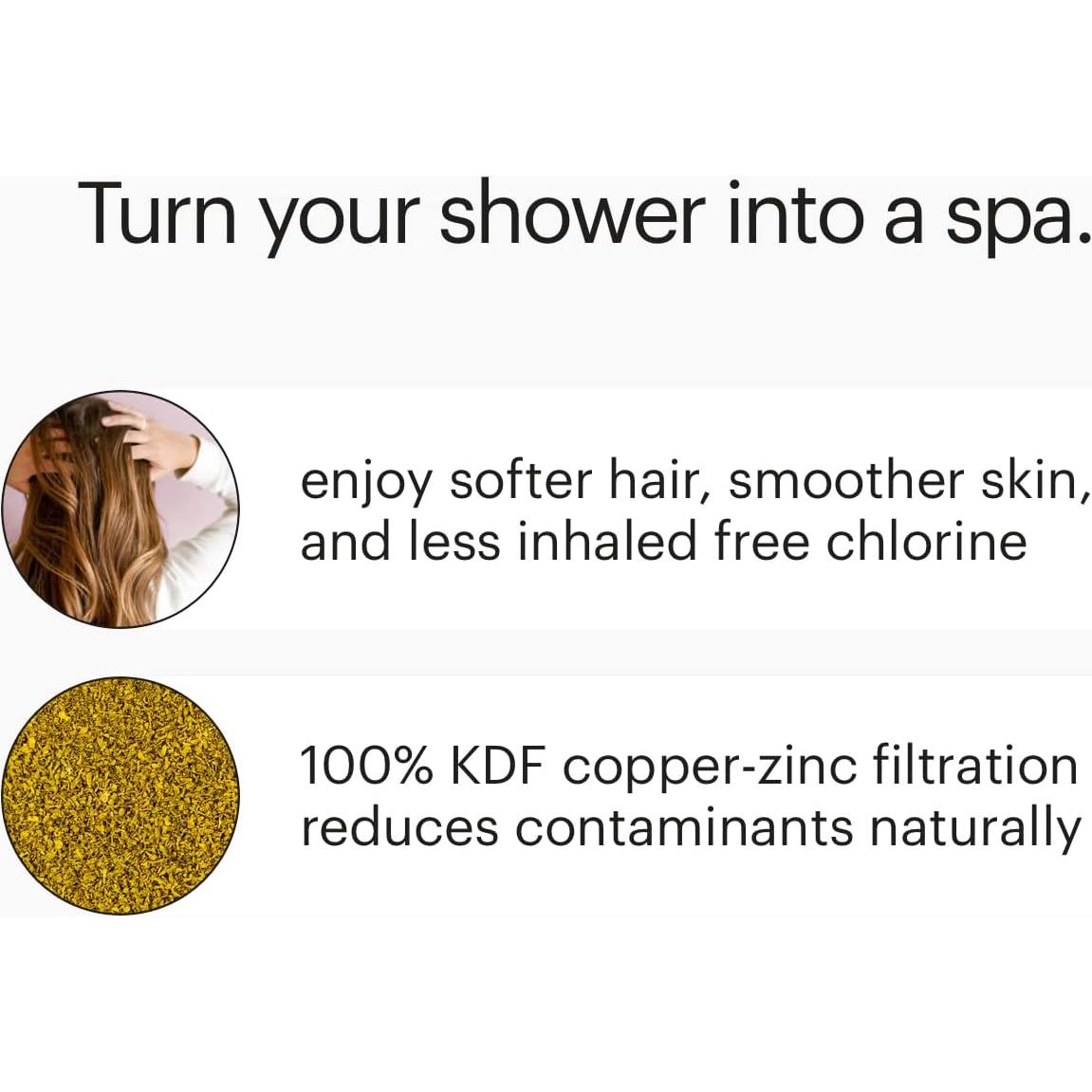 Cartucho de Reemplazo Filtro de Ducha Brondell VivaSpring FF-15