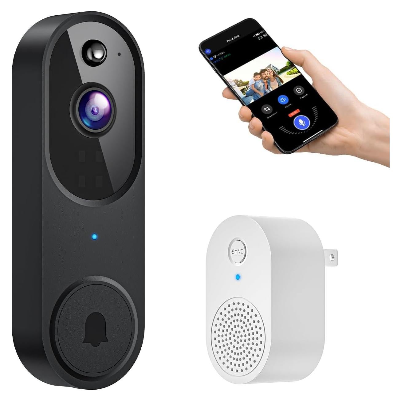 Cámara Timbre Video Inalámbrica Shenzhen M20 720p IA