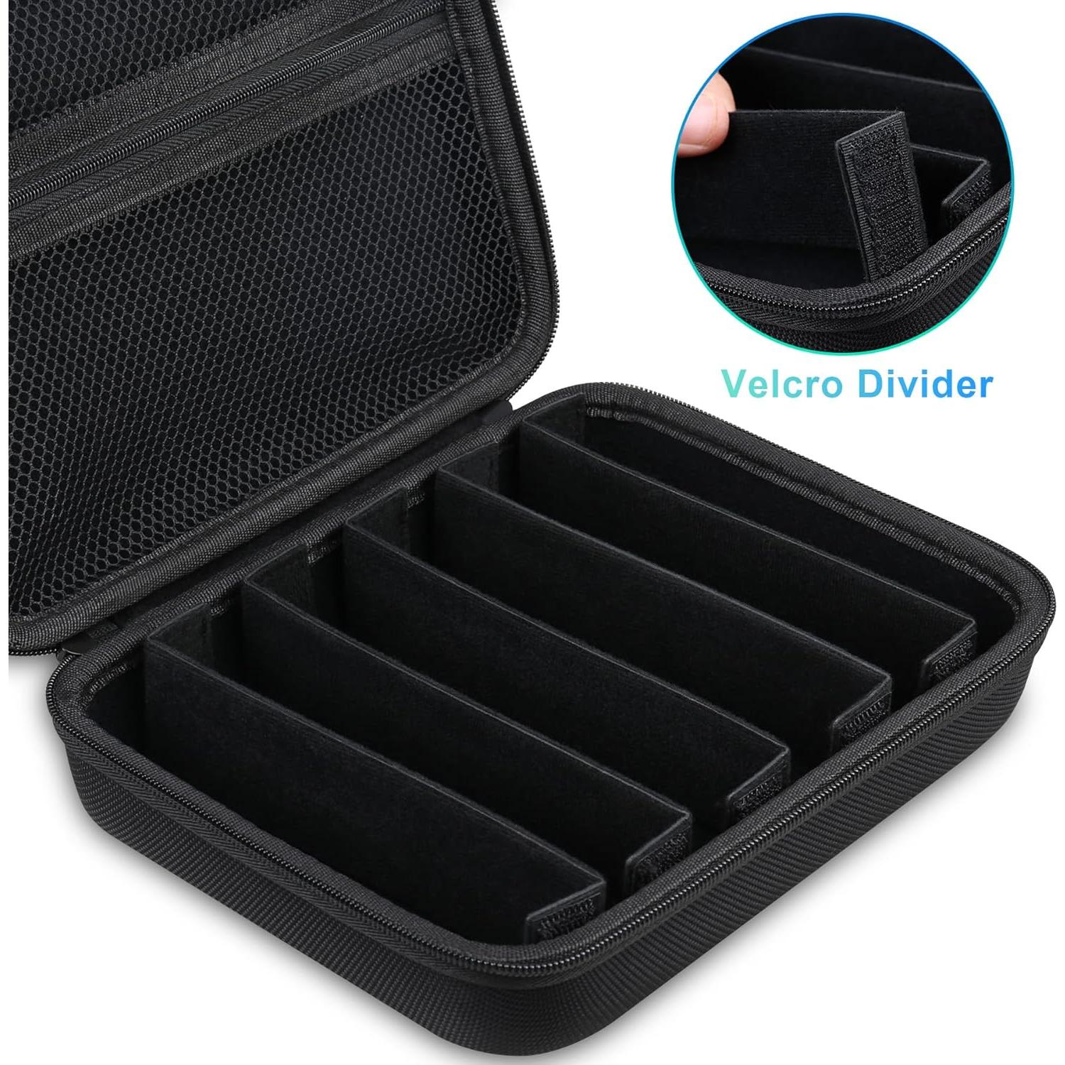 Organizador de Gafas de Sol BOVKE Negro para 6 Pares