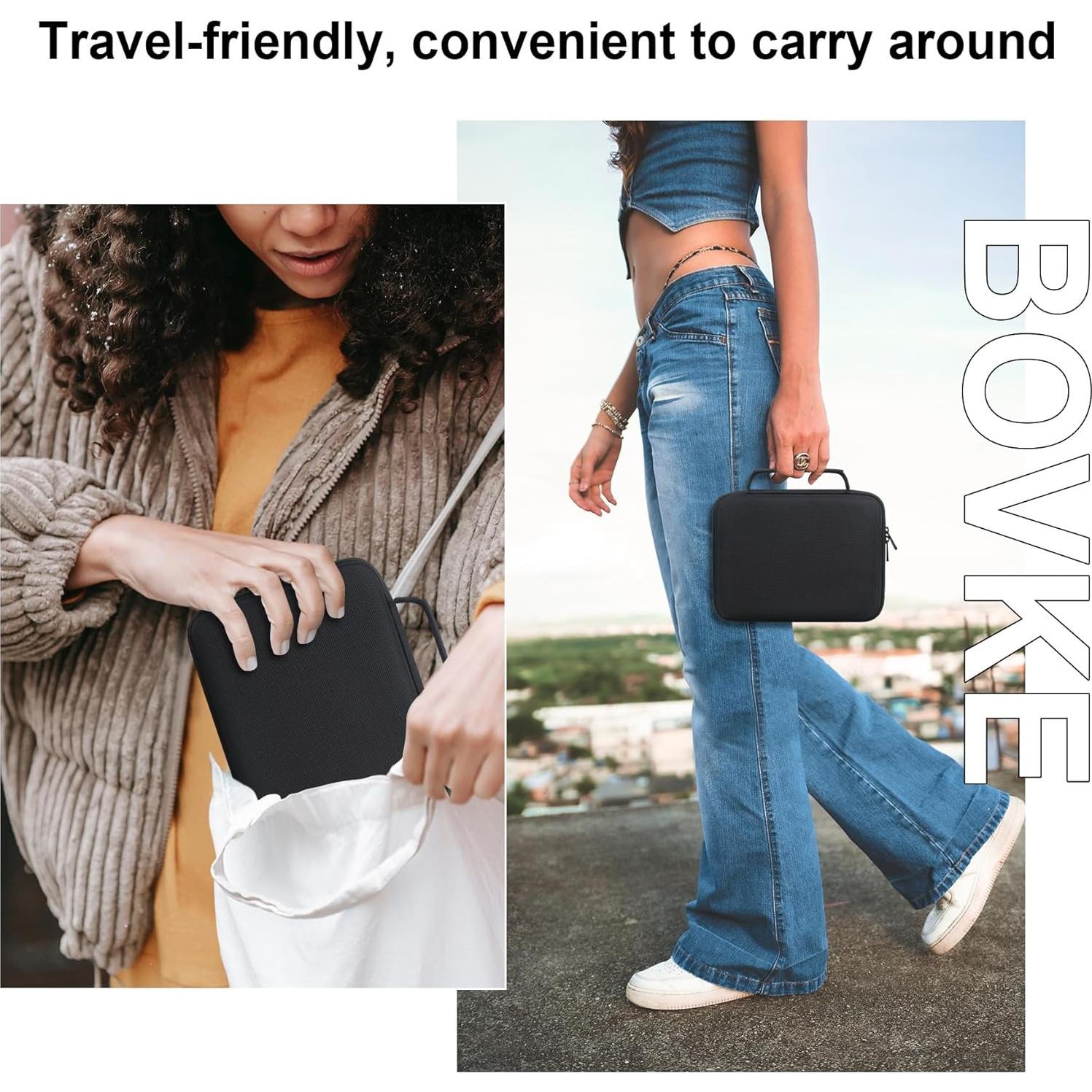 Organizador de Gafas de Sol BOVKE Negro para 6 Pares