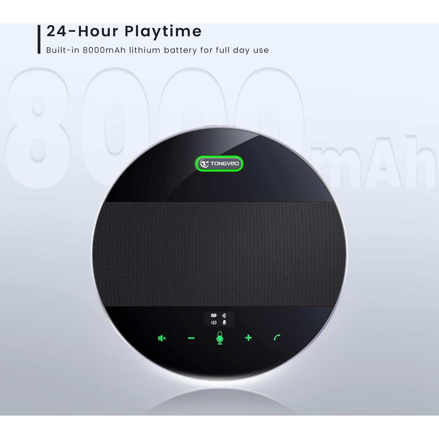 Altavoz Bluetooth TONGVEO TV-M5B Micrófono Inalámbrico