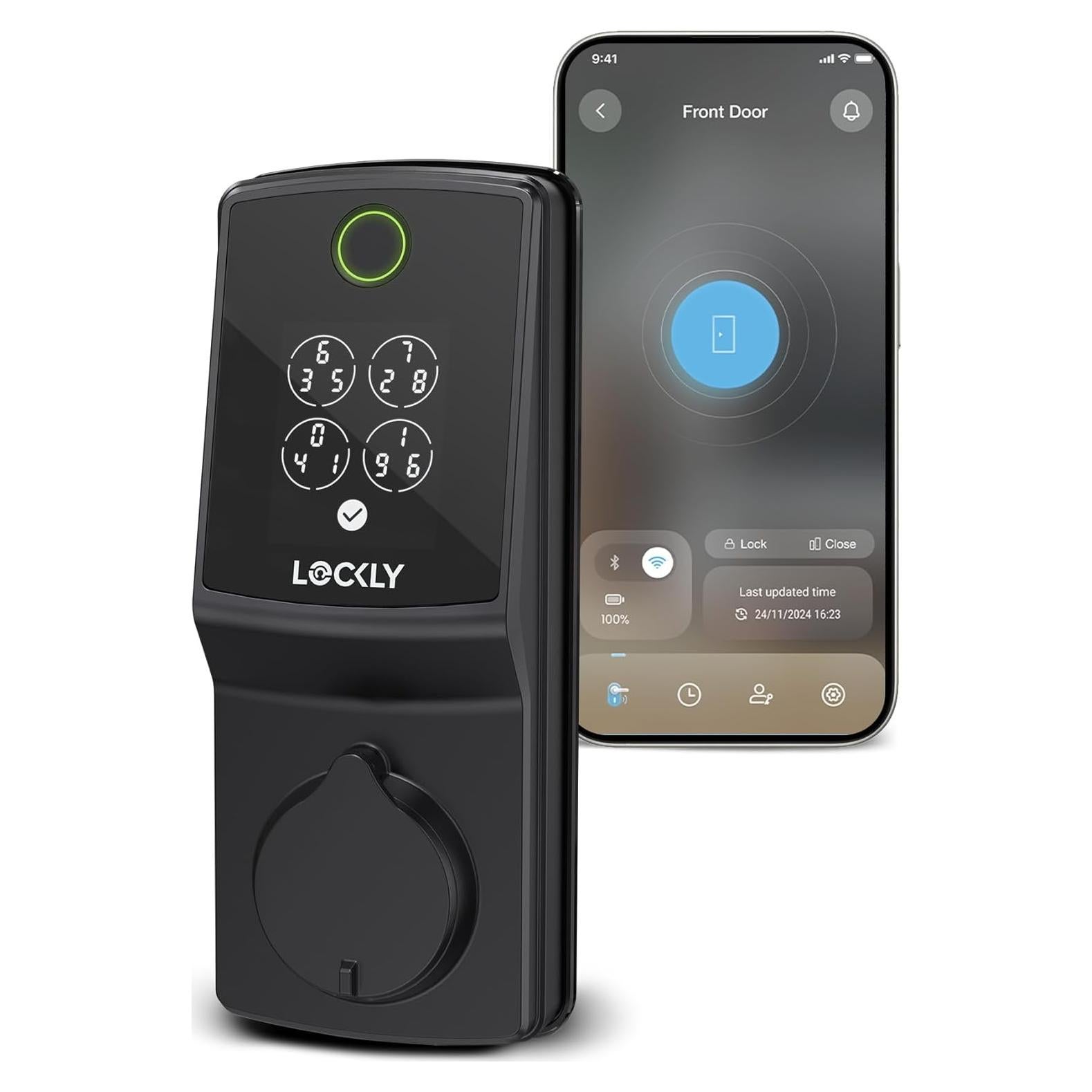 Cerradura Inteligente Lockly Secure Pro 2025 con Wi-Fi y Huella Dactilar