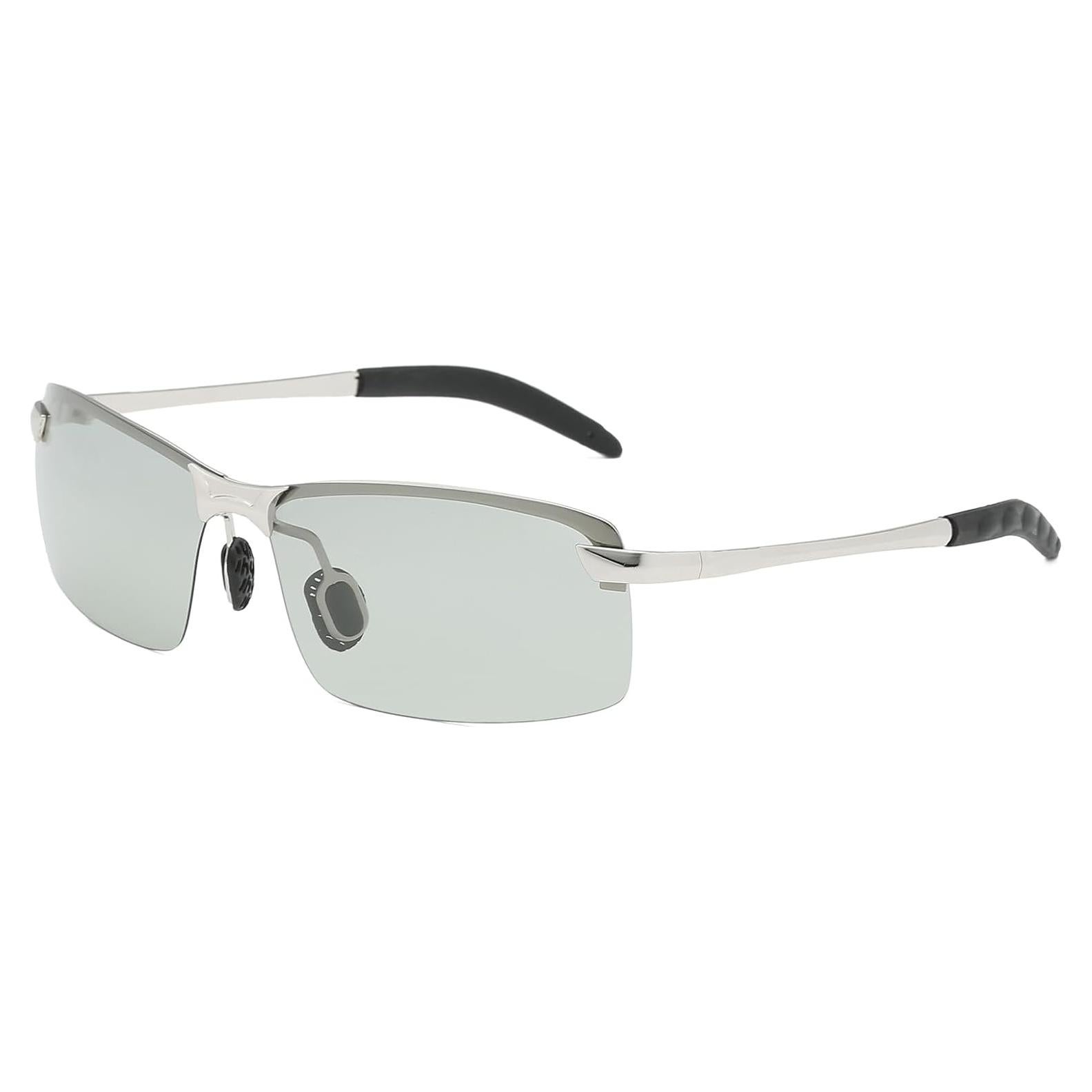 Gafas de Sol Fotoquímicas Polarizadas Hombres UV400 Ultra Livianas