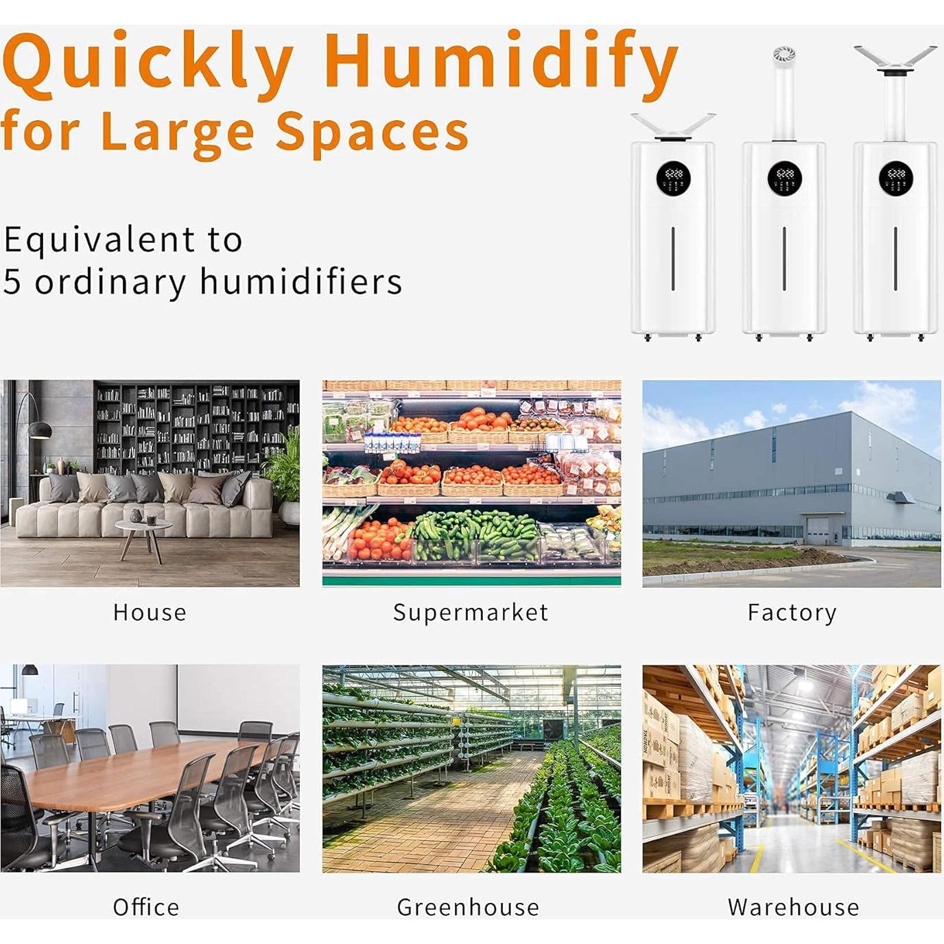 Humidificador Lacidoll LCDJSQ-J001B 21L para 185.8 m²