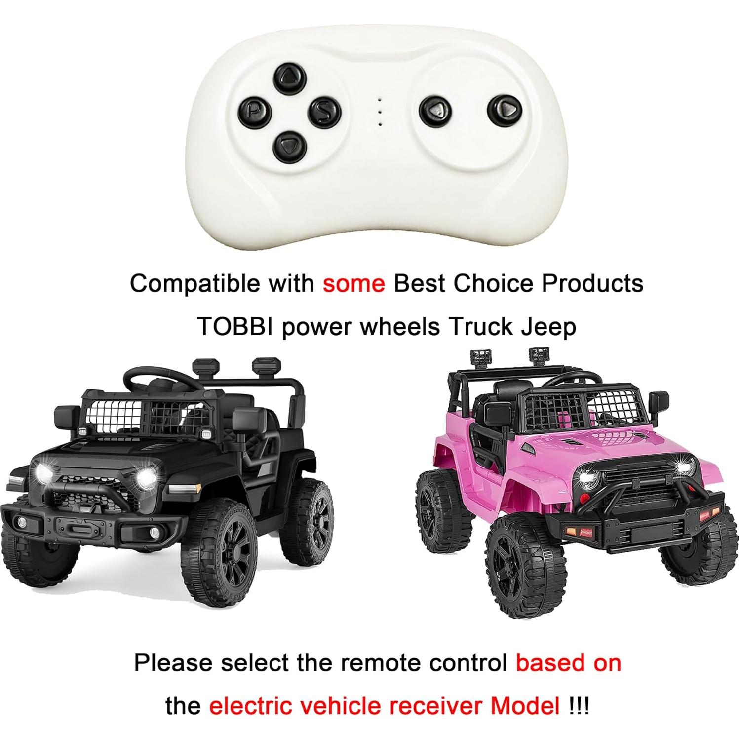 Control Remoto 2.4G CST-1A para Coche Eléctrico Infantil