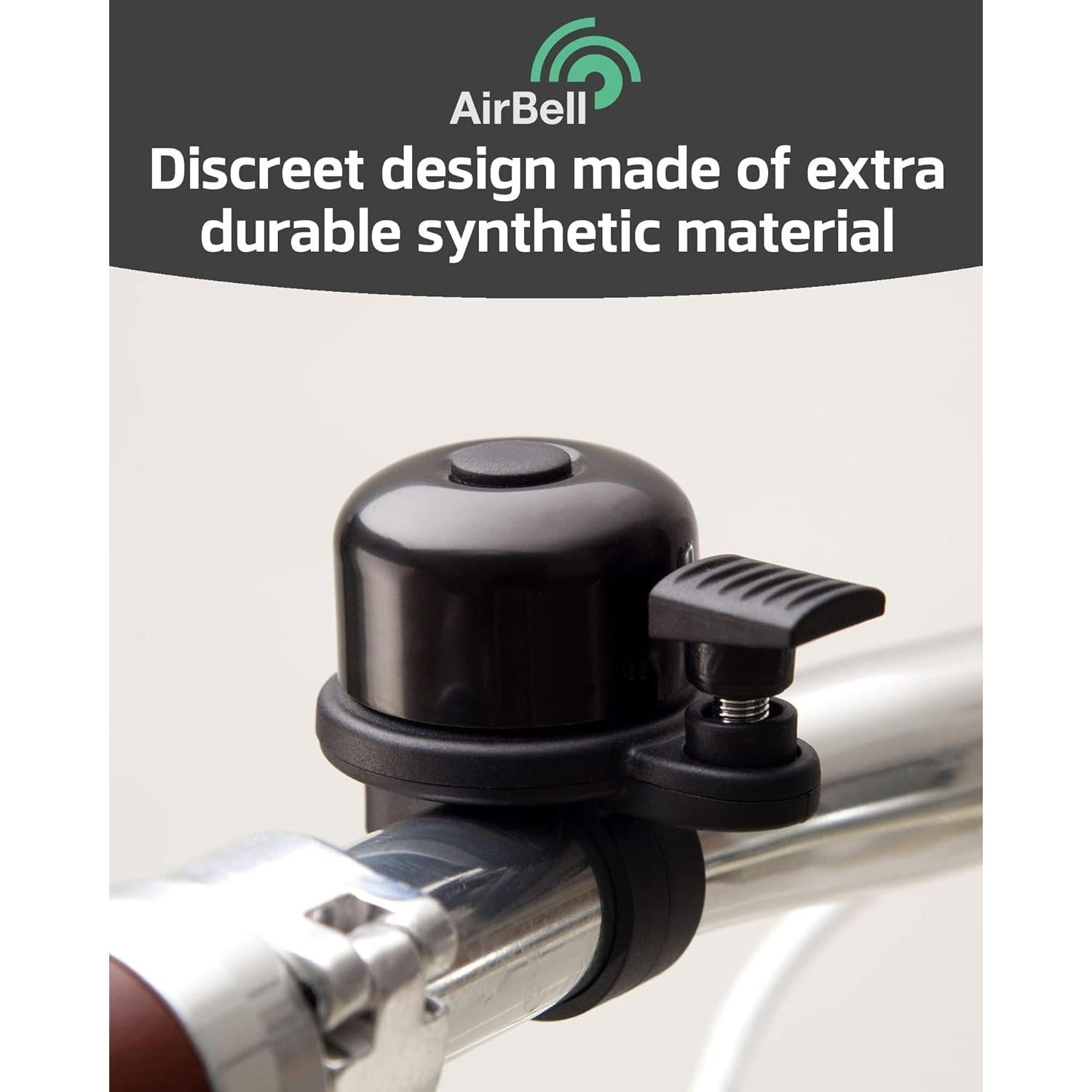 Campana de Bicicleta AirBell para Apple AirTag | Antirrobo