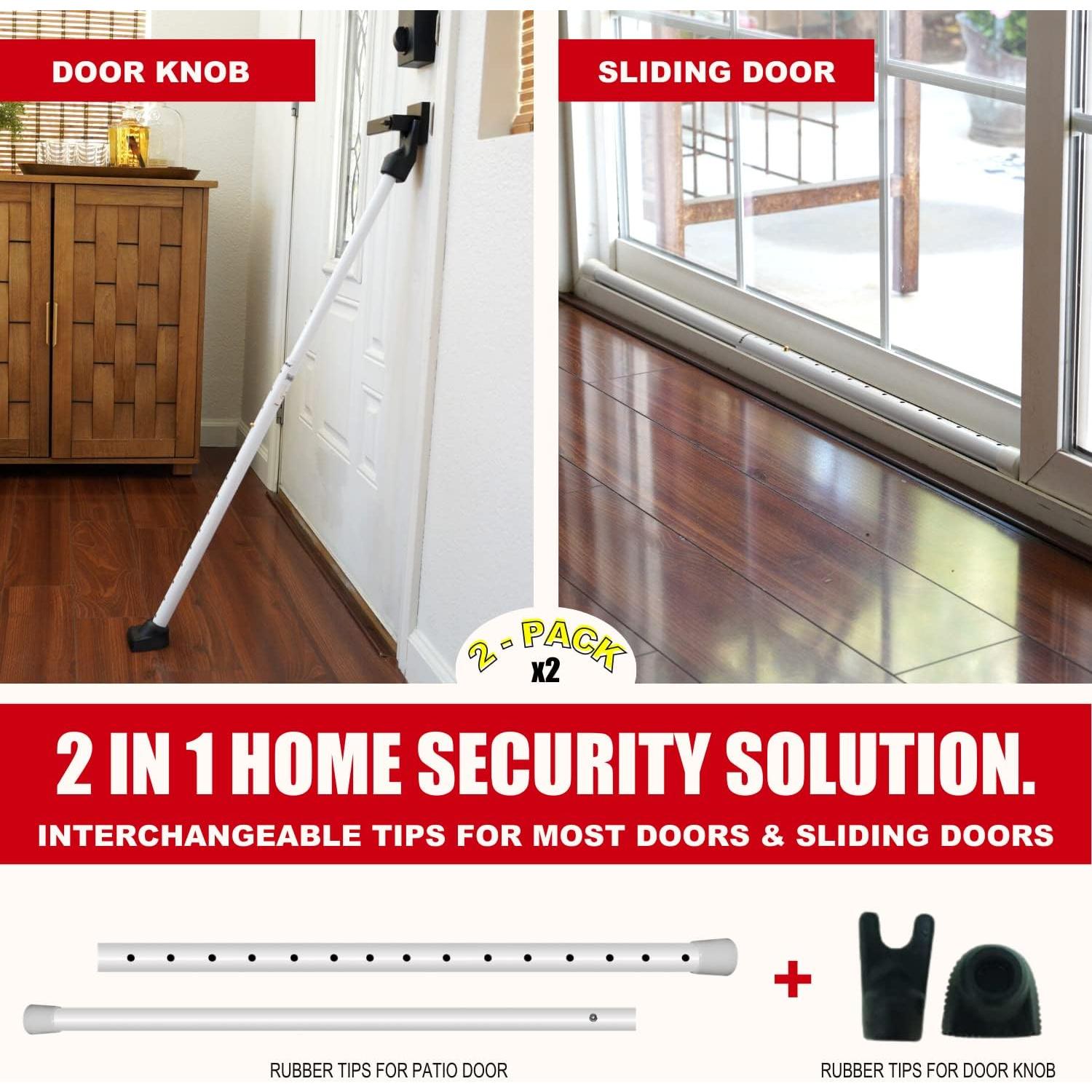 Barra de Seguridad 2 en 1 SECURITYMAN para Puerta Corredera