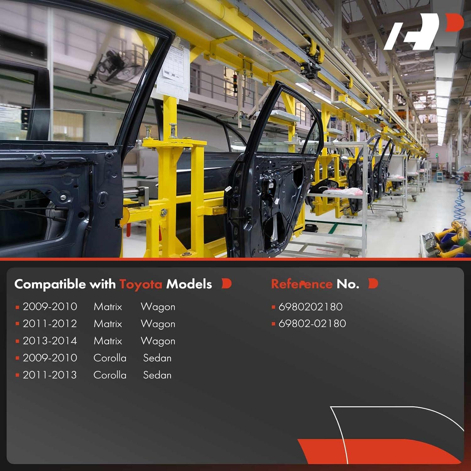 Regulador de Ventana Eléctrico A-Premium Toyota Corolla 2009-2013