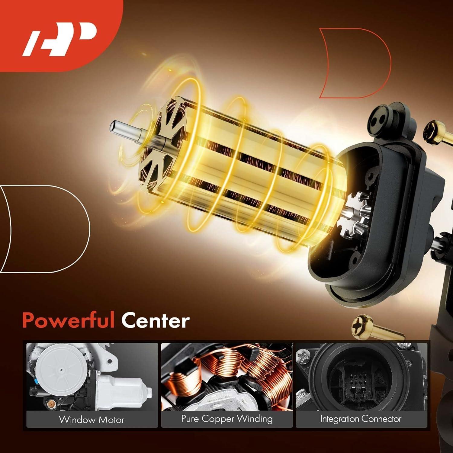 Regulador de Ventana Eléctrico A-Premium Toyota Corolla 2009-2013