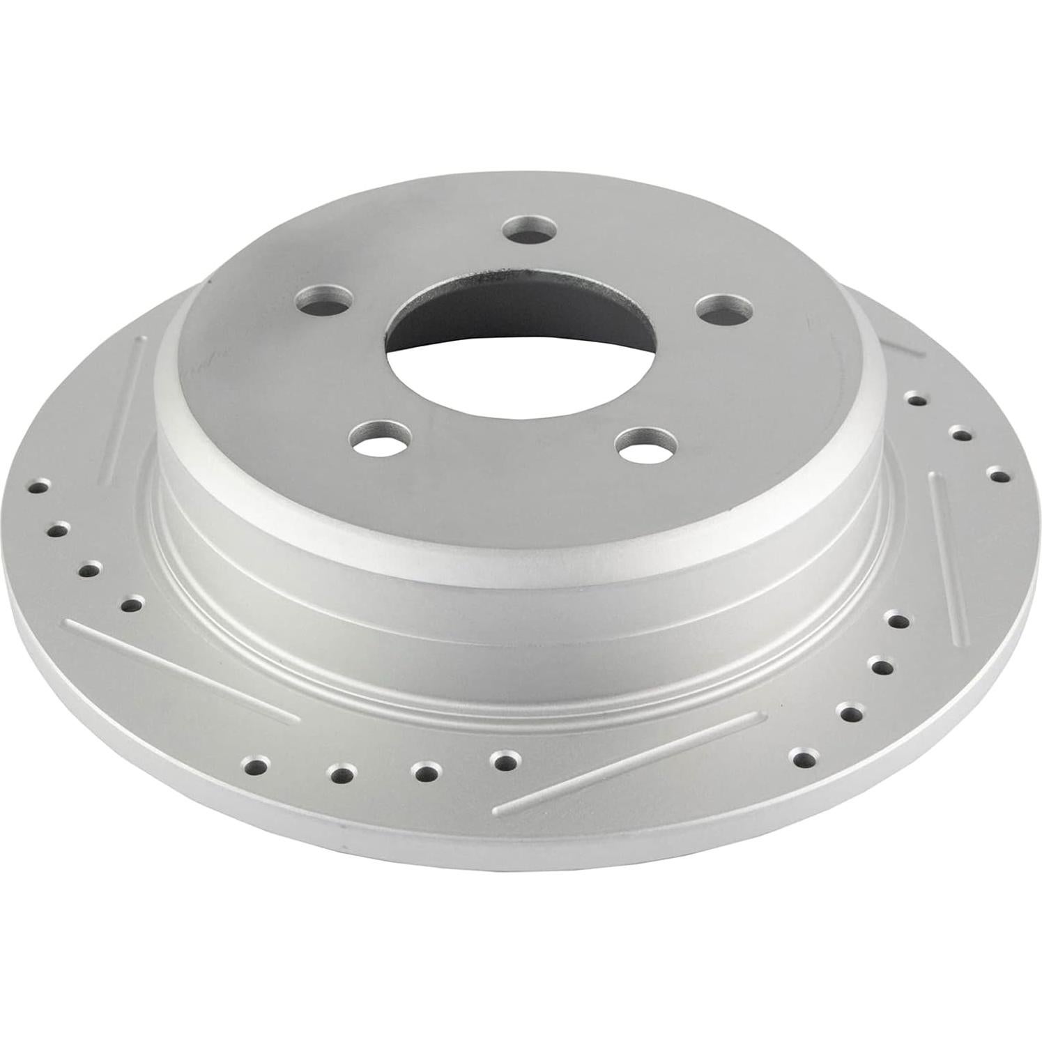 Juego de Discos de Freno TRQ G-Cubierto 2 Piezas Jeep 1993-1998