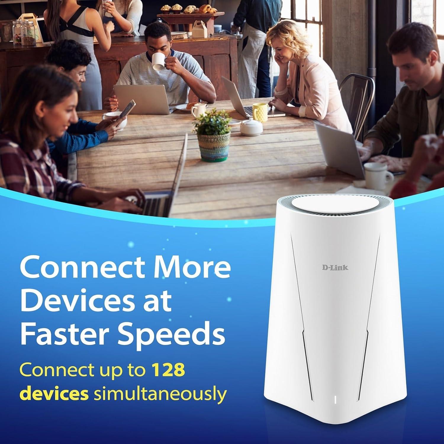 Router D-Link G530 5G NR AX3000 WiFi 6 con SIM