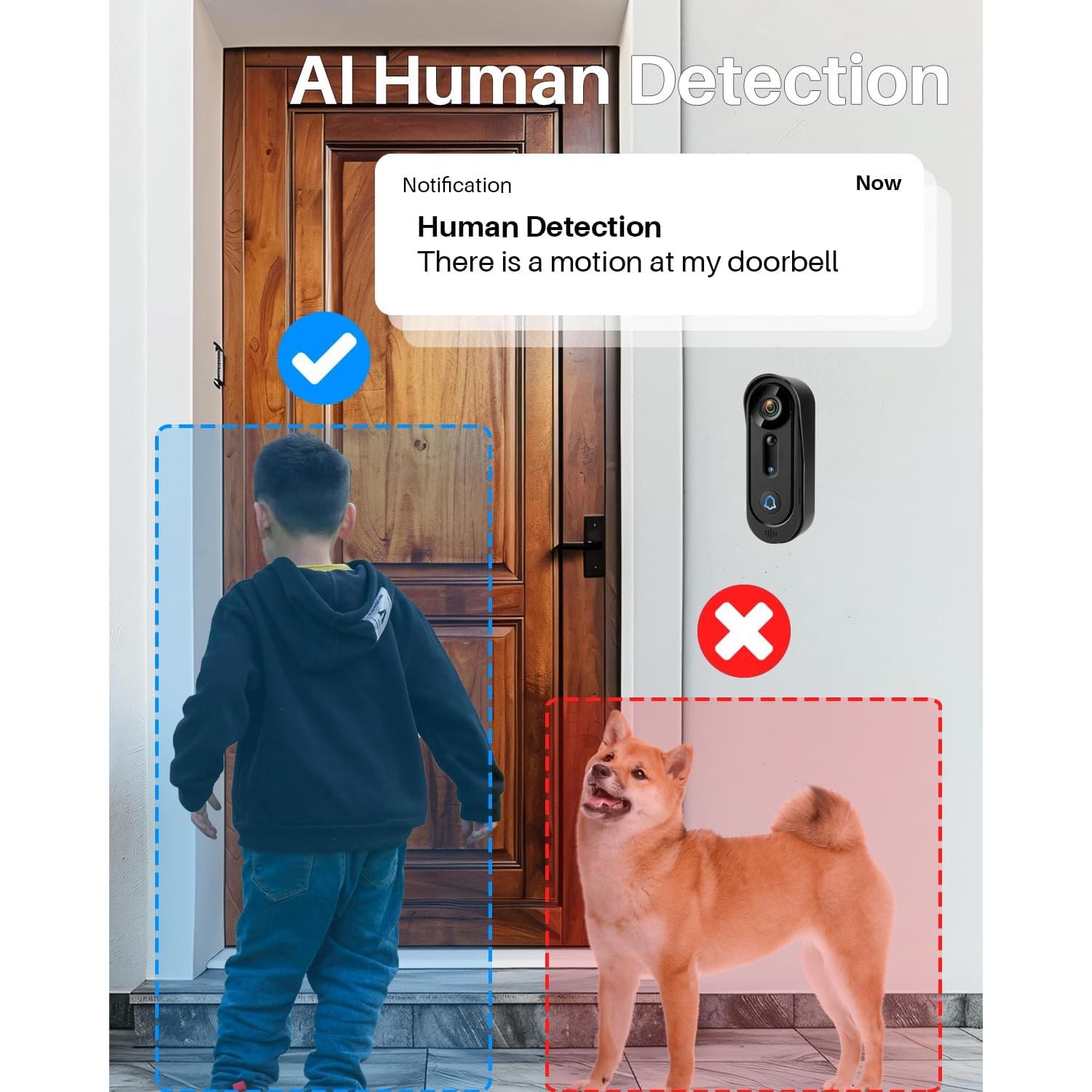 Videoportero Inalámbrico SonoxJunan J4 2K con 64GB
