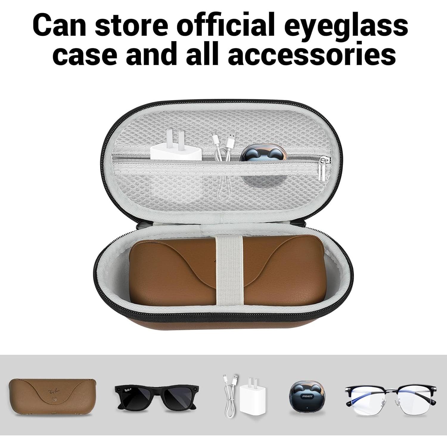 Funda Dura SARLAR para Gafas Ray-Ban Meta y Accesorios