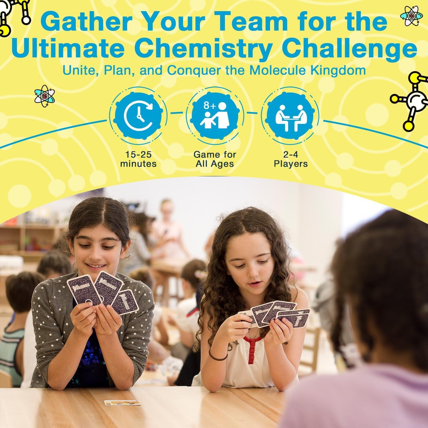 Juego de Cartas Valence - Ciencia Divertida para Niños