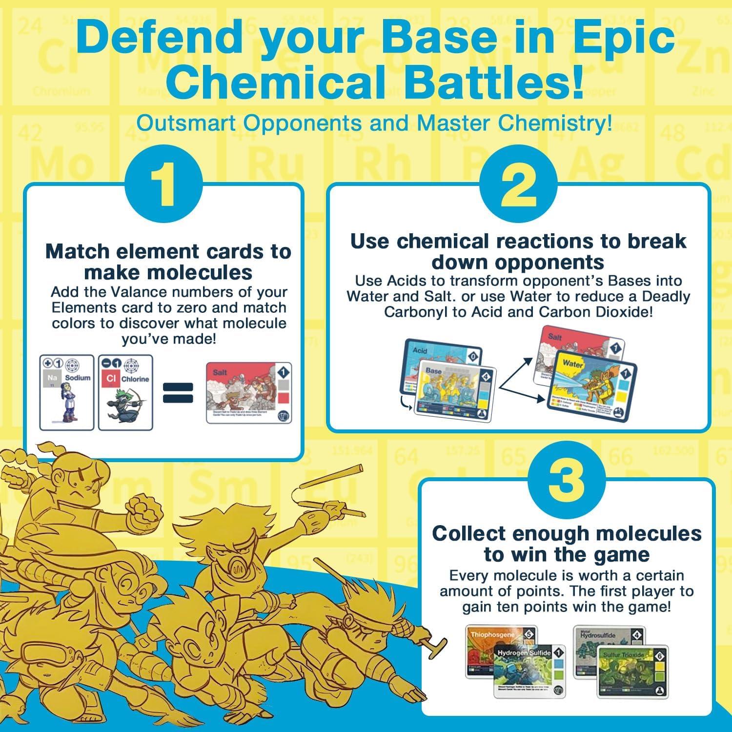 Juego de Cartas Valence - Ciencia Divertida para Niños