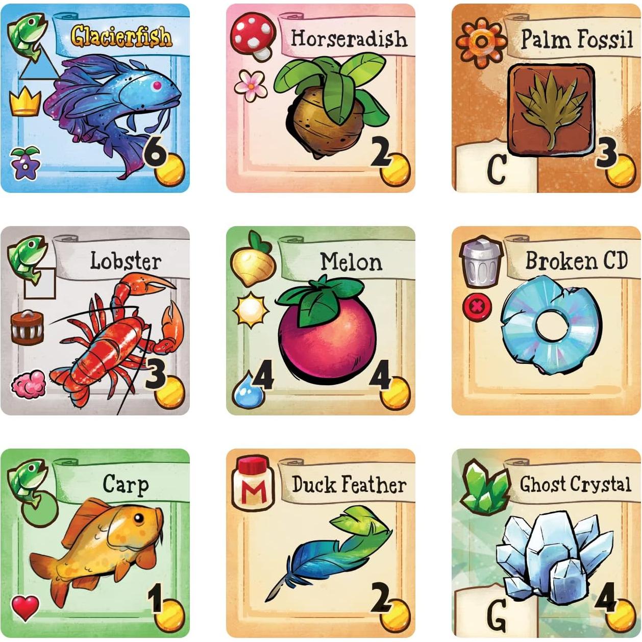 Juego de Mesa Stardew Valley Cooperativo 1-4 Jugadores