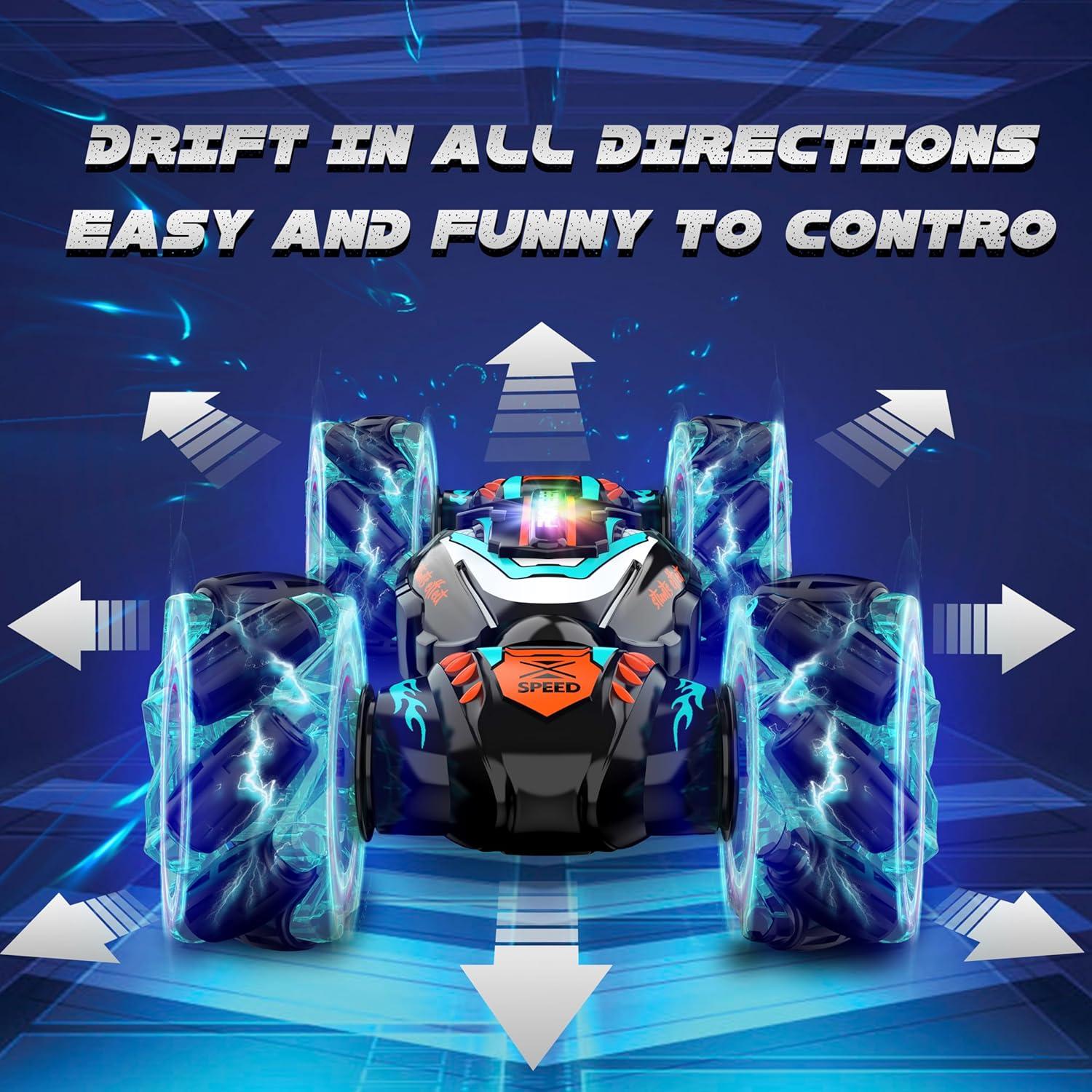 Coche Acrobático RC Rcabcar 4WD Control Gestos 0.75kg