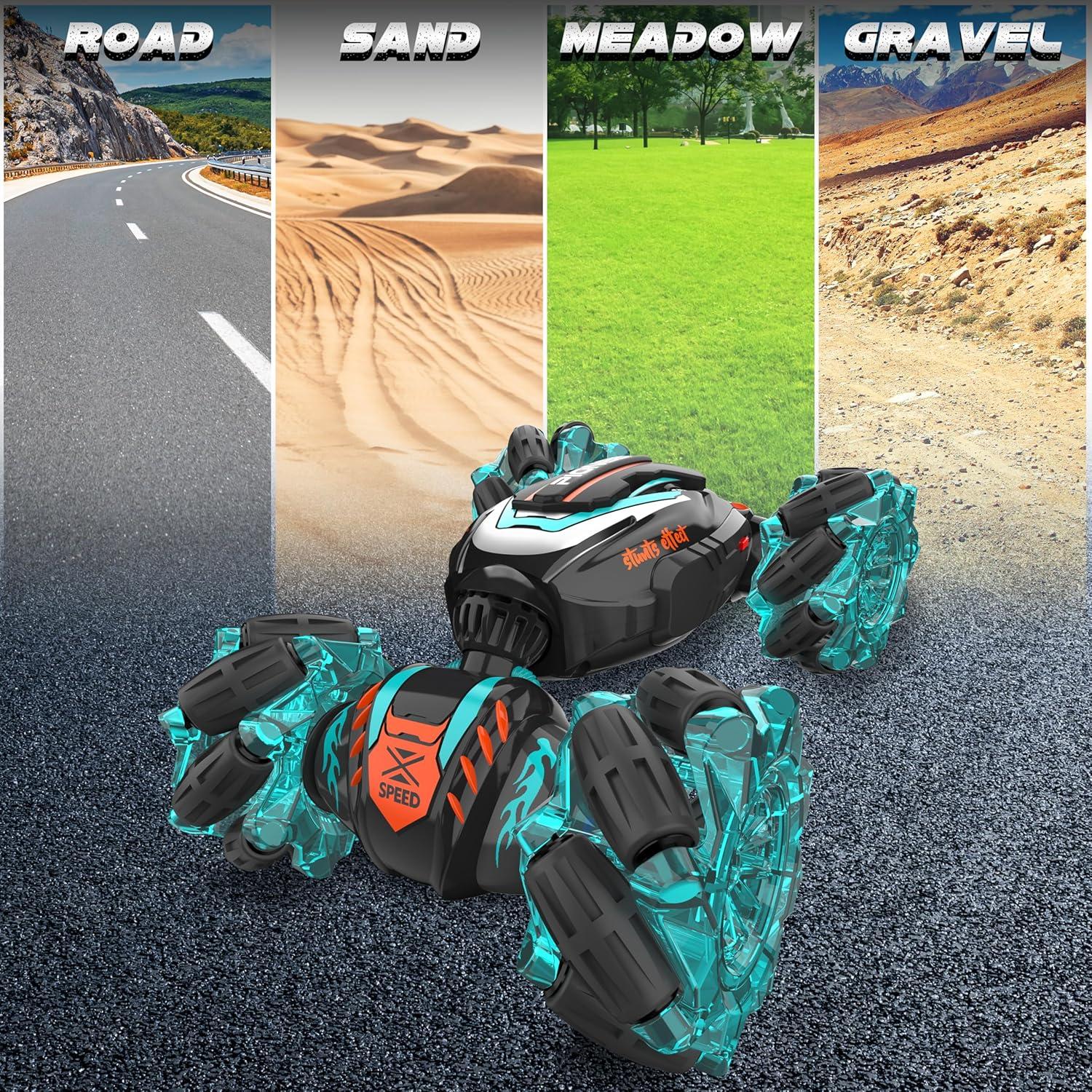 Coche Acrobático RC Rcabcar 4WD Control Gestos 0.75kg