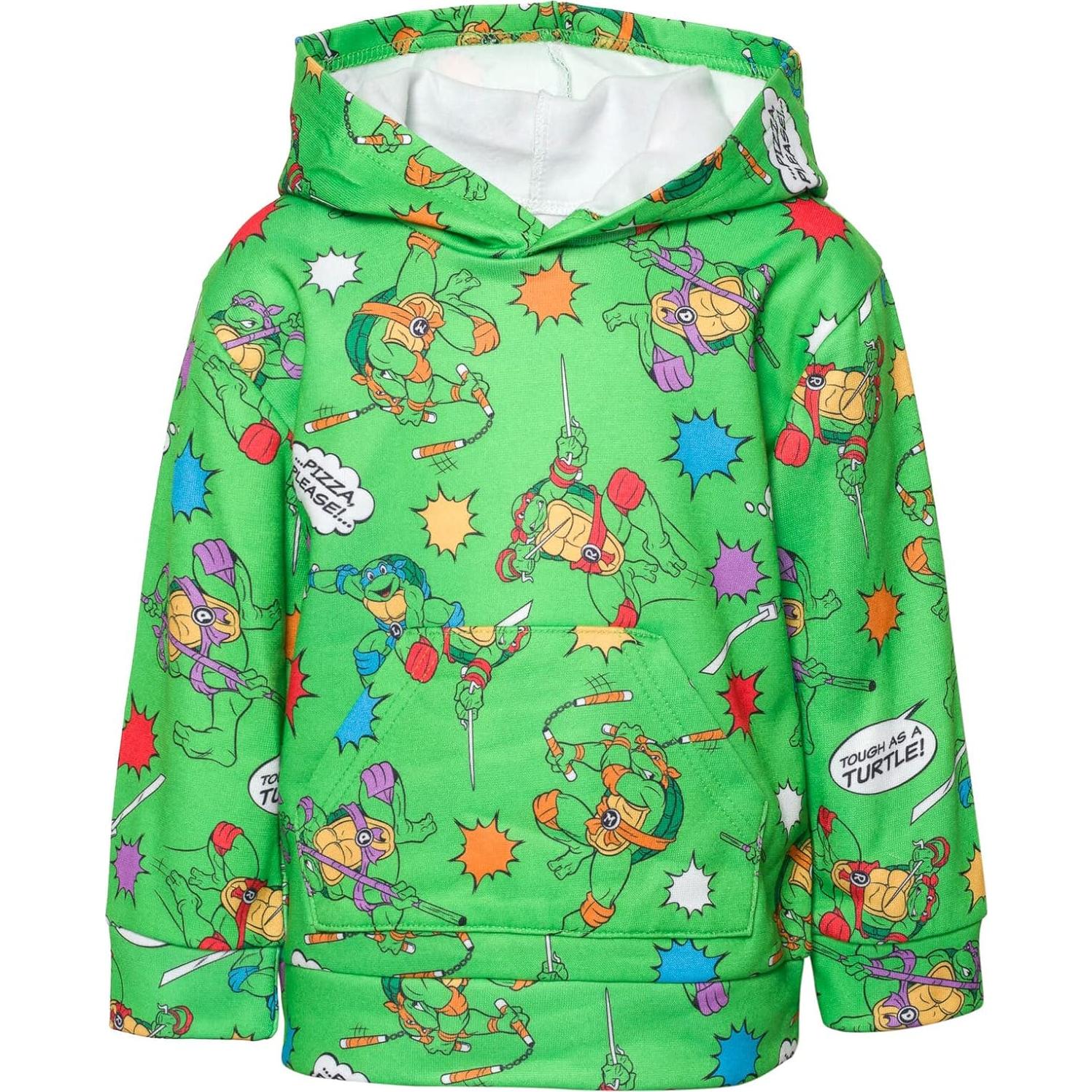 Conjunto sudadera capucha y pantalones Tortugas Ninja 2T-18