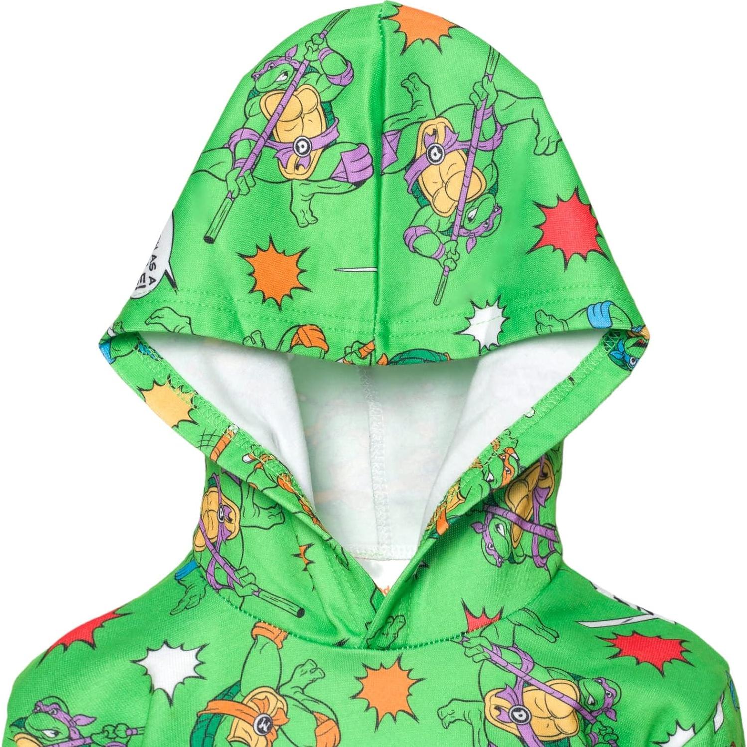 Conjunto sudadera capucha y pantalones Tortugas Ninja 2T-18