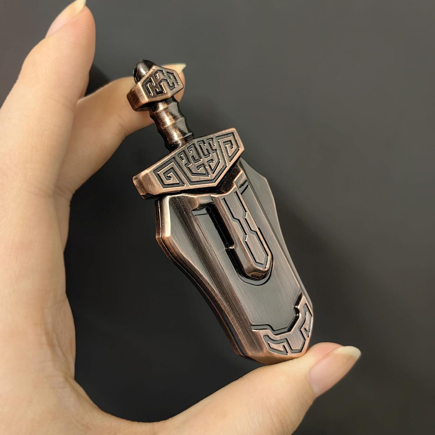 Juguete de descompresión EDC T-Conceal Bronce 8.4x3.3 cm