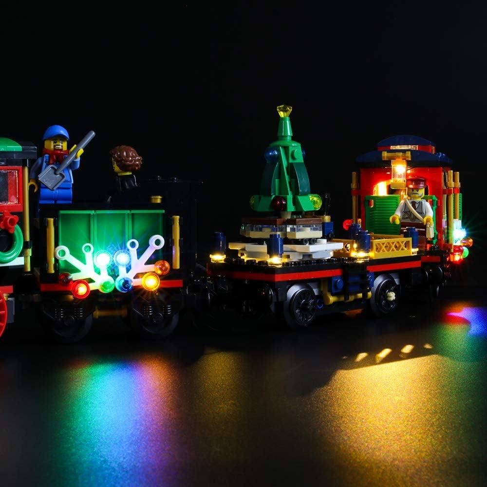Juego de Luces LED LIGHTAILING para Tren de Vacaciones 10254