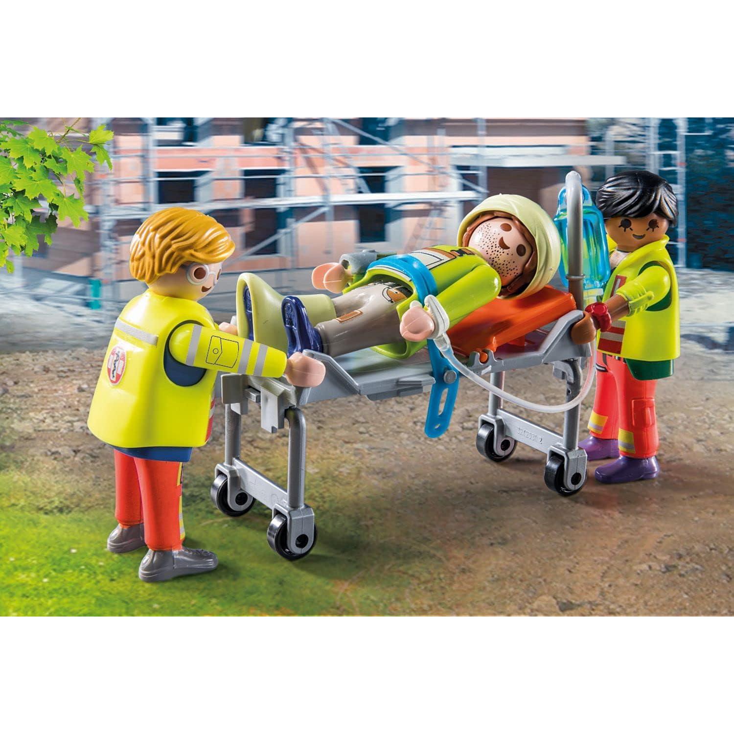 Ambulancia Playmobil 71202 con Luz y Sonido - Accesorios Incluidos