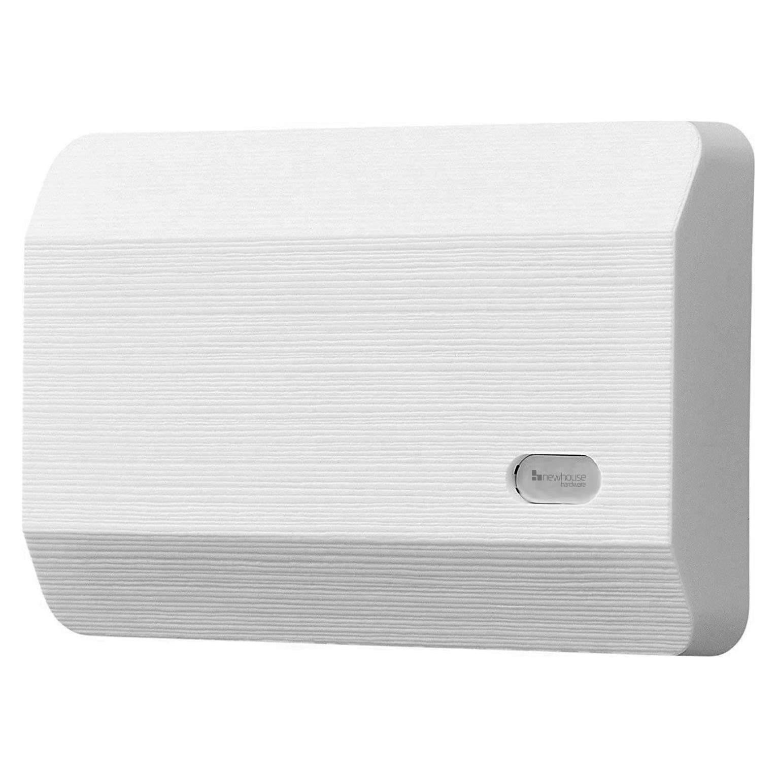 Timbre de puerta Newhouse Hardware CHM3D Blanco 2 Sonidos