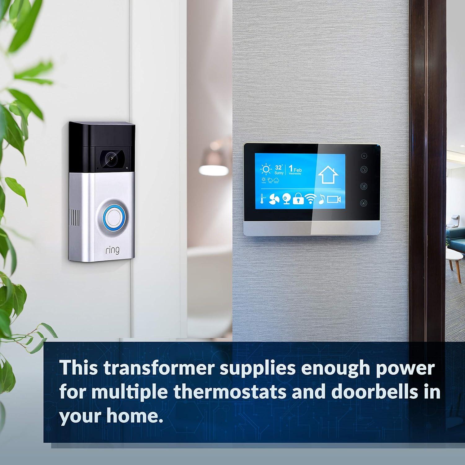 Transformador de Timbre de Puerta Newhouse 24V 40VA