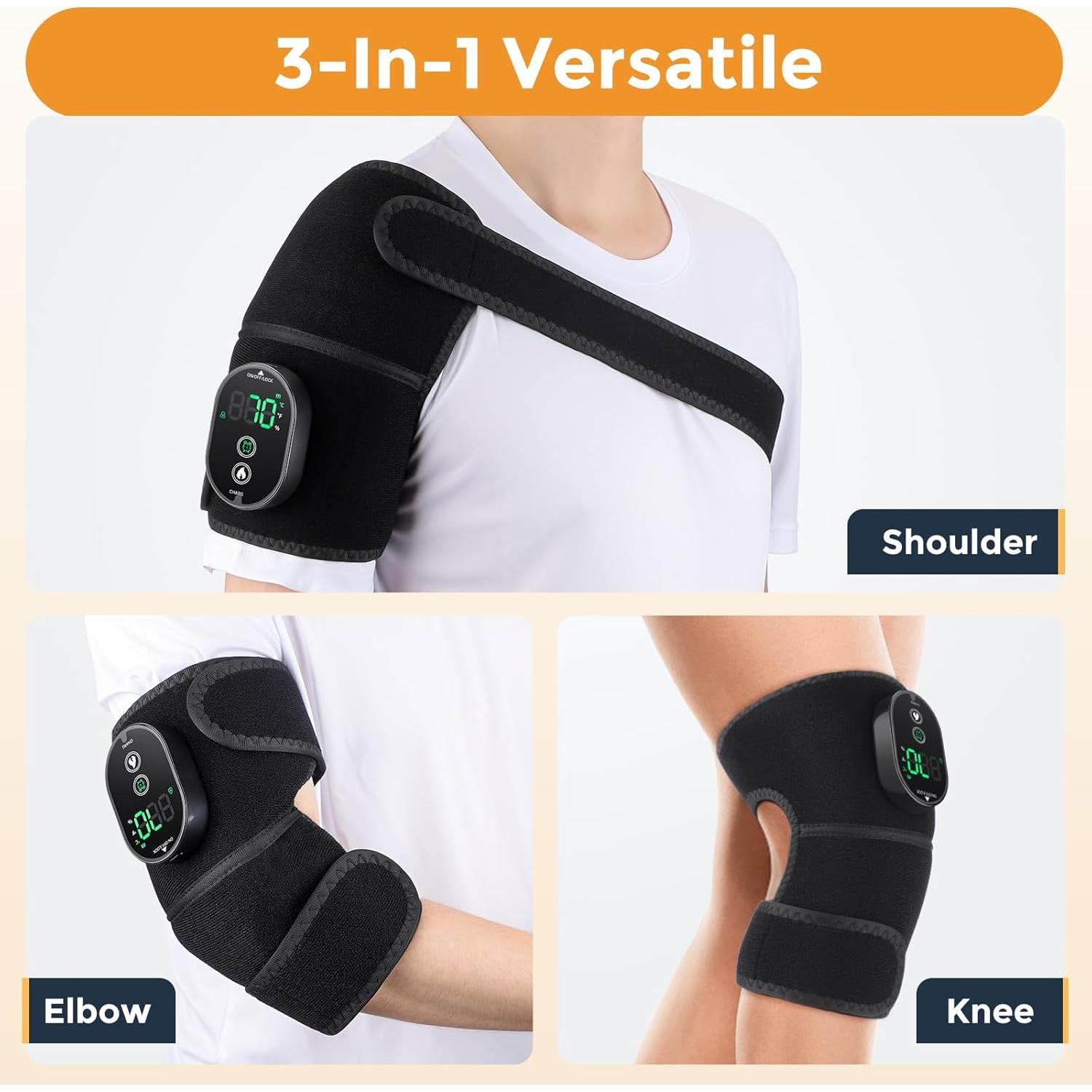 Almohadilla Calentadora para Rodilla GVMSOR 3 en 1 Sin Cable