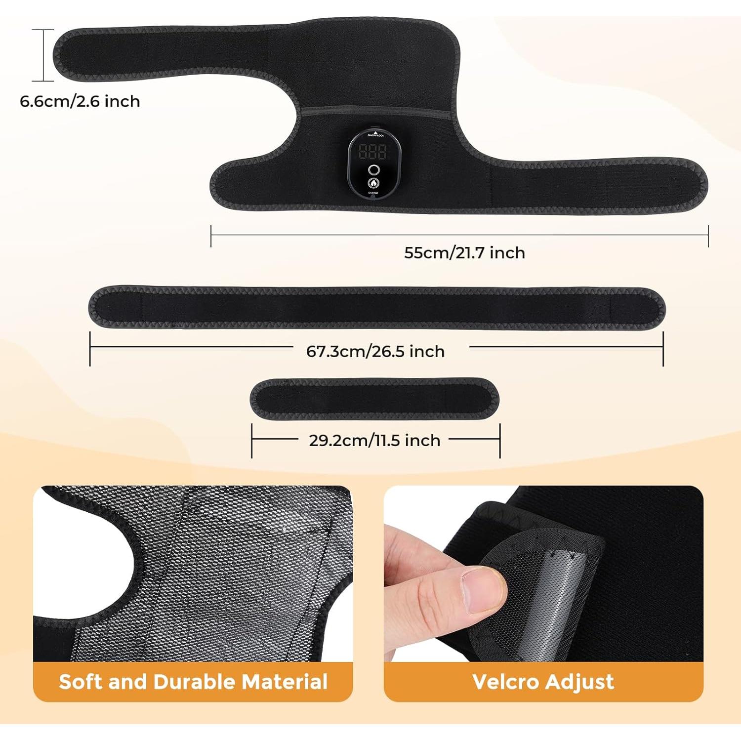 Almohadilla Calentadora para Rodilla GVMSOR 3 en 1 Sin Cable