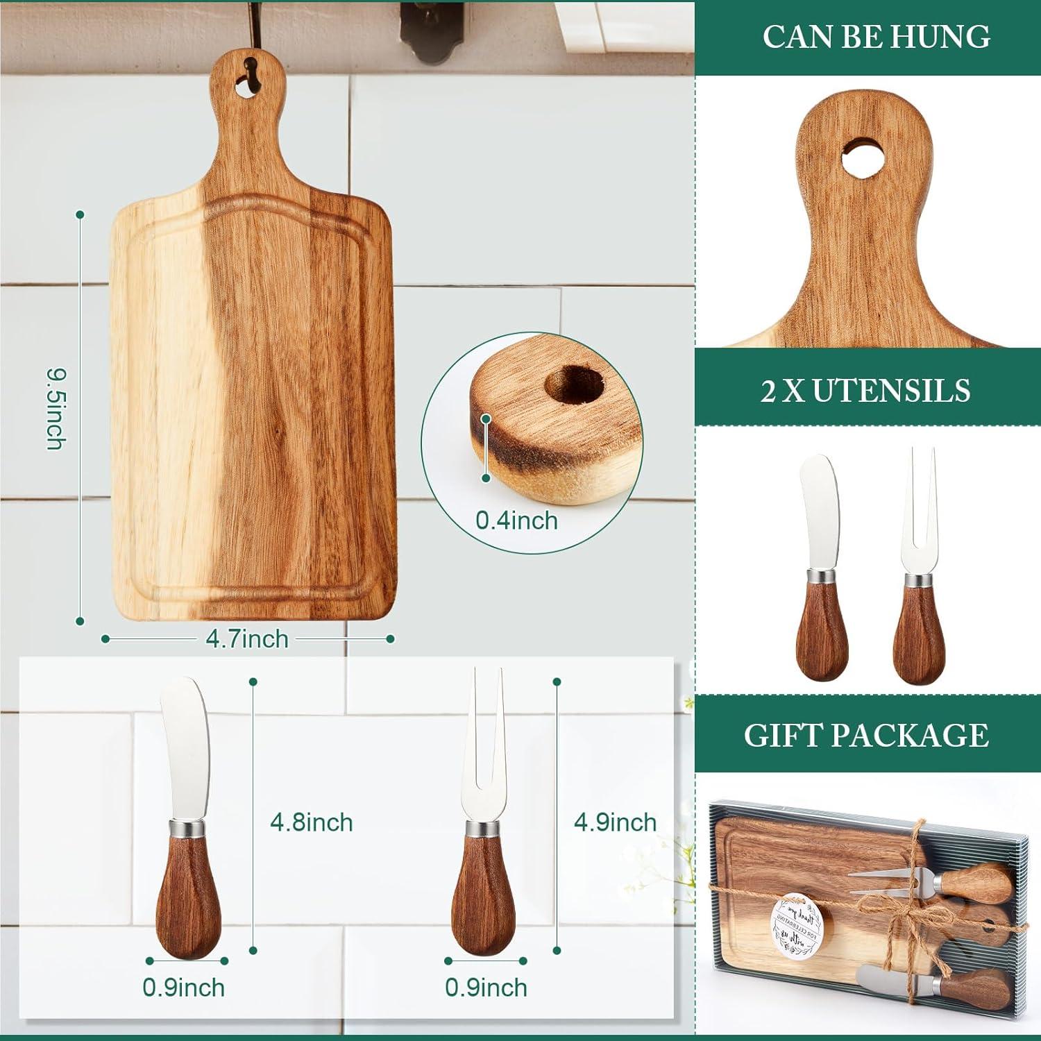 Set de Regalo Baby Shower Ziliny - Tabla de Queso y Accesorios