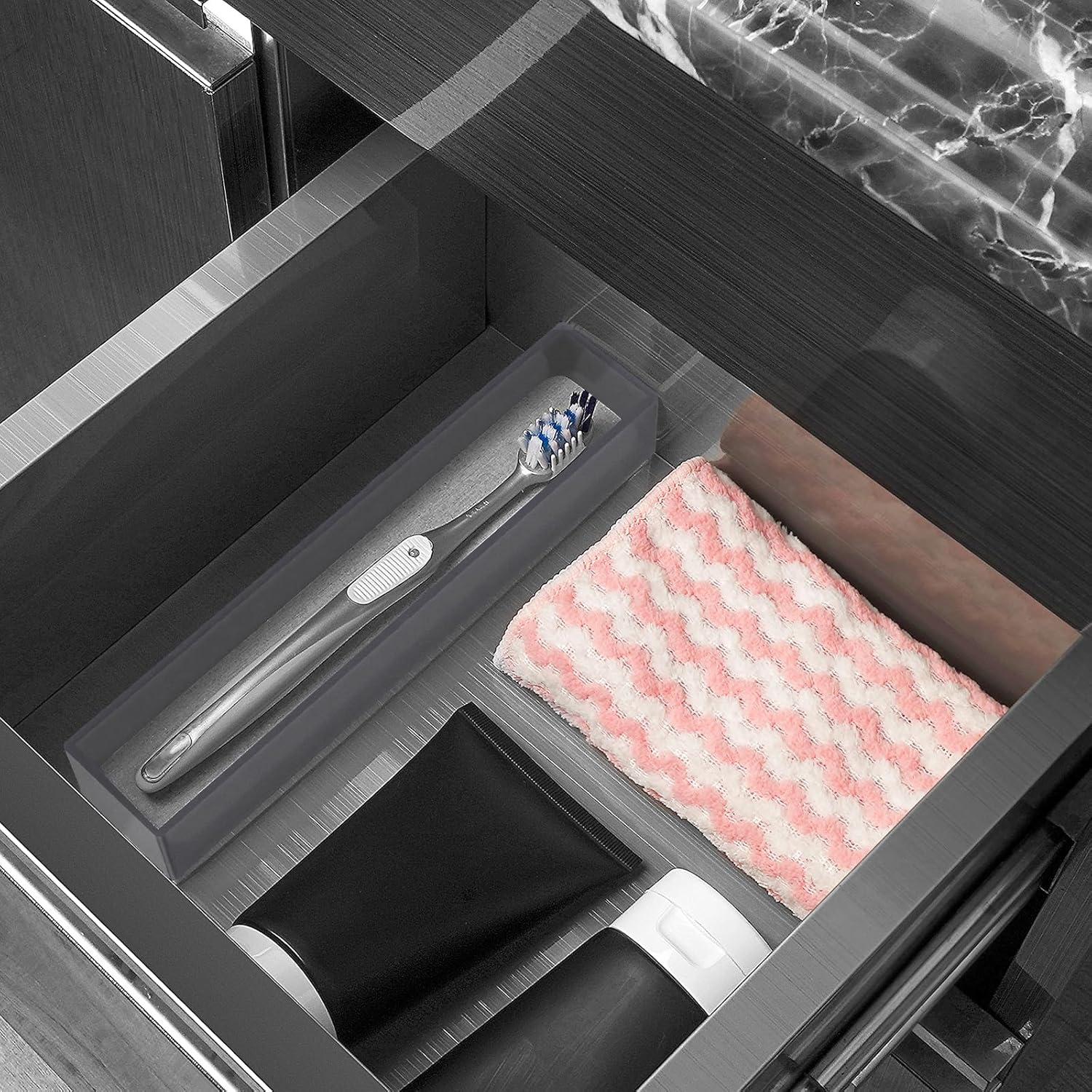 Soporte para Cepillos de Dientes Linkidea con Diatomita Gris