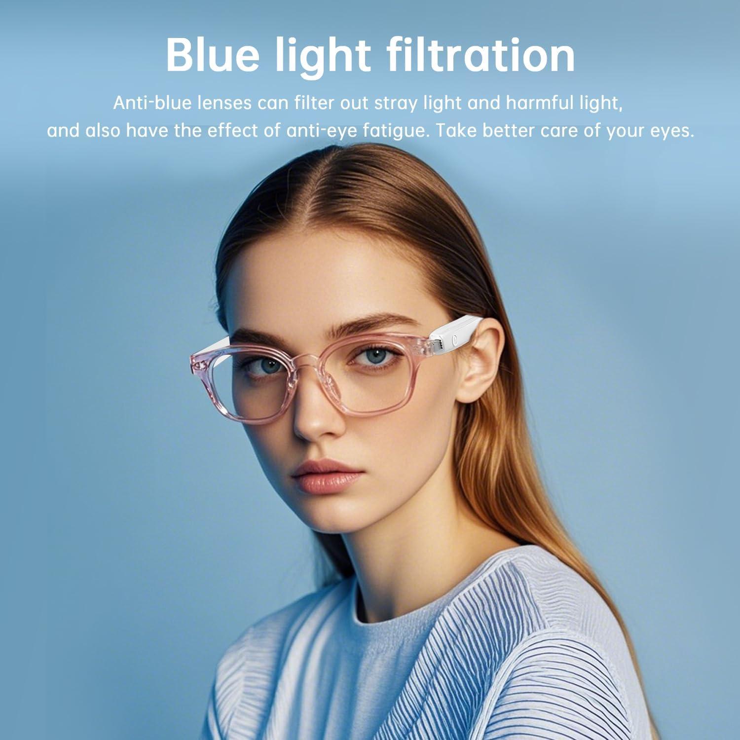 Gafas Inteligentes GenXenon GS03-C Luz Azul Bluetooth 5.3