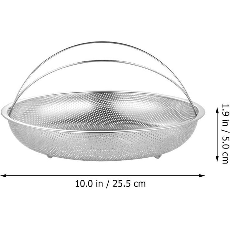 Cesta de Vapor Acero Inoxidable RORPOIR 25.5 cm Multifuncional
