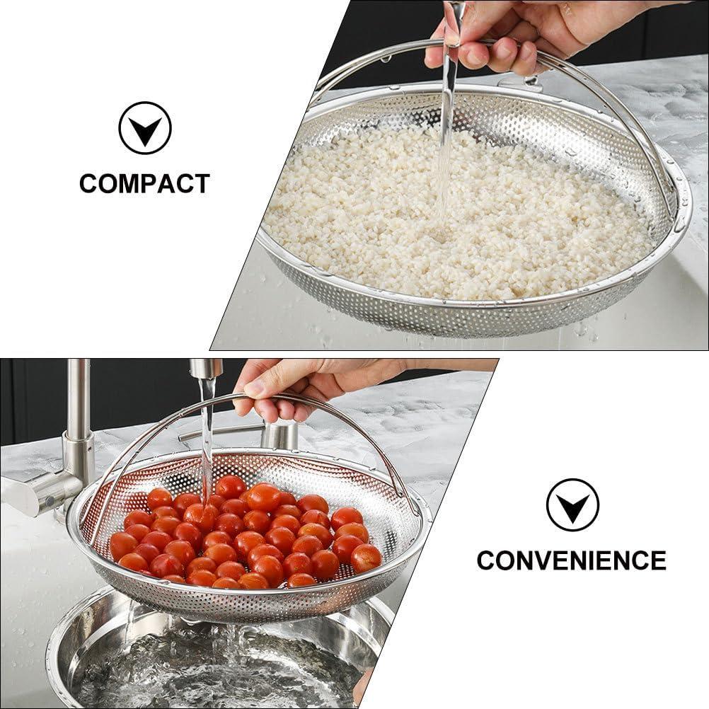 Cesta de Vapor Acero Inoxidable RORPOIR 25.5 cm Multifuncional